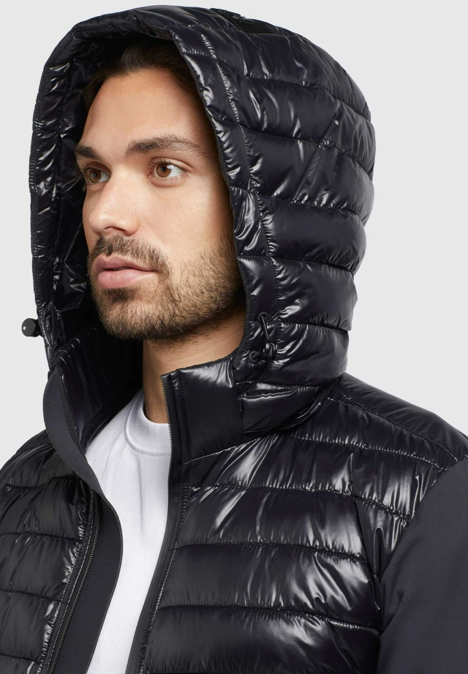 Khujo Bolt Shiny - Chaqueta De Entretiempo - Schwarz 8 Khujo Bolt Shiny - Chaqueta De Entretiempo - Schwarz - Imagen 6