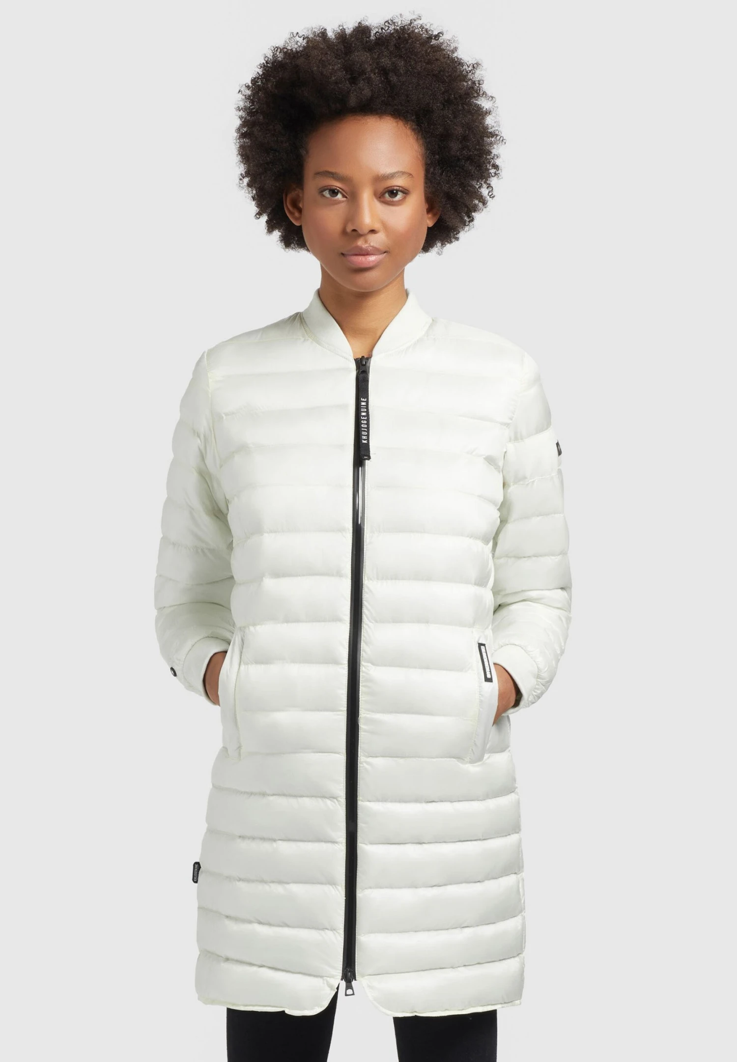 Khujo Greta Shiny - Chaqueta De Entretiempo - Cremeweiß 3 Khujo Greta Shiny - Chaqueta De Entretiempo - Cremeweiß