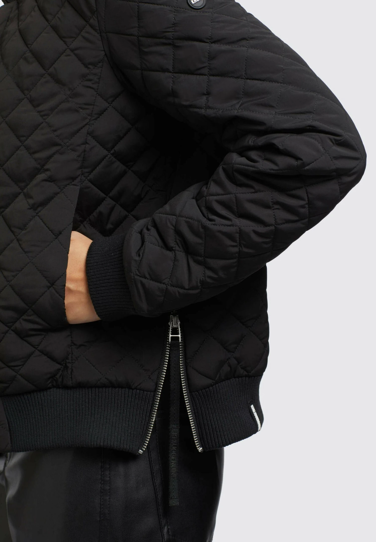 Khujo Monza - Chaqueta De Entretiempo - Schwarz 8 Khujo Monza - Chaqueta De Entretiempo - Schwarz - Imagen 6