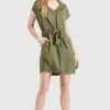 Khujo Anneli - Vestido Vaquero - Khaki Gewaschen 2 Khujo Anneli - Vestido Vaquero - Khaki Gewaschen -Tienda Ropa Moderna 063bc7fe03f442468843221e13dfc1dd