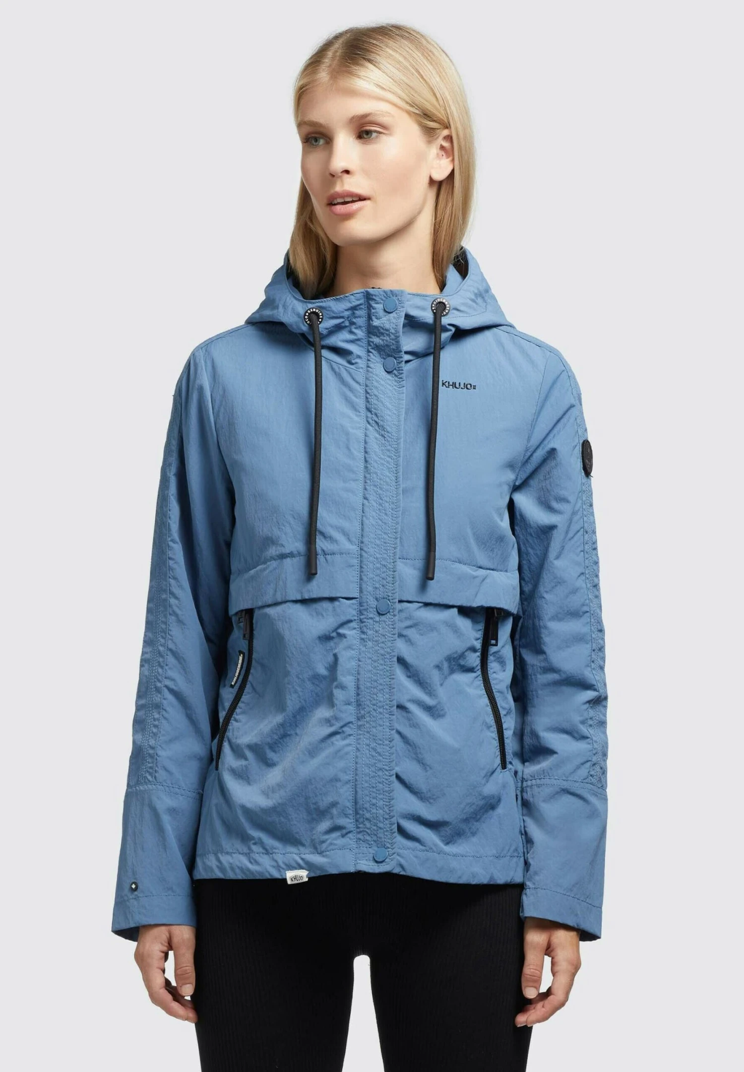 Khujo Zahira - Chaqueta Fina - Blau 3 Khujo Zahira - Chaqueta Fina - Blau