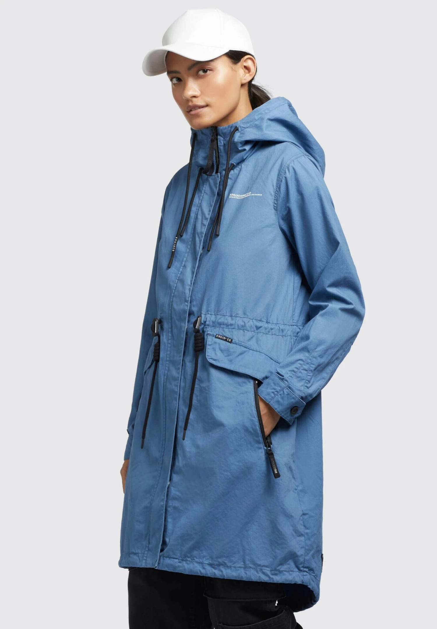 Khujo Nanda4 - Parka - Blau 6 Khujo Nanda4 - Parka - Blau - Imagen 4