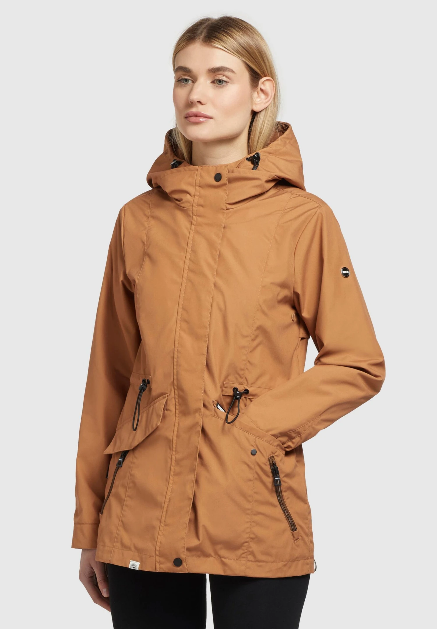 Khujo Felina - Impermeable - Toffee 6 Khujo Felina - Impermeable - Toffee - Imagen 4