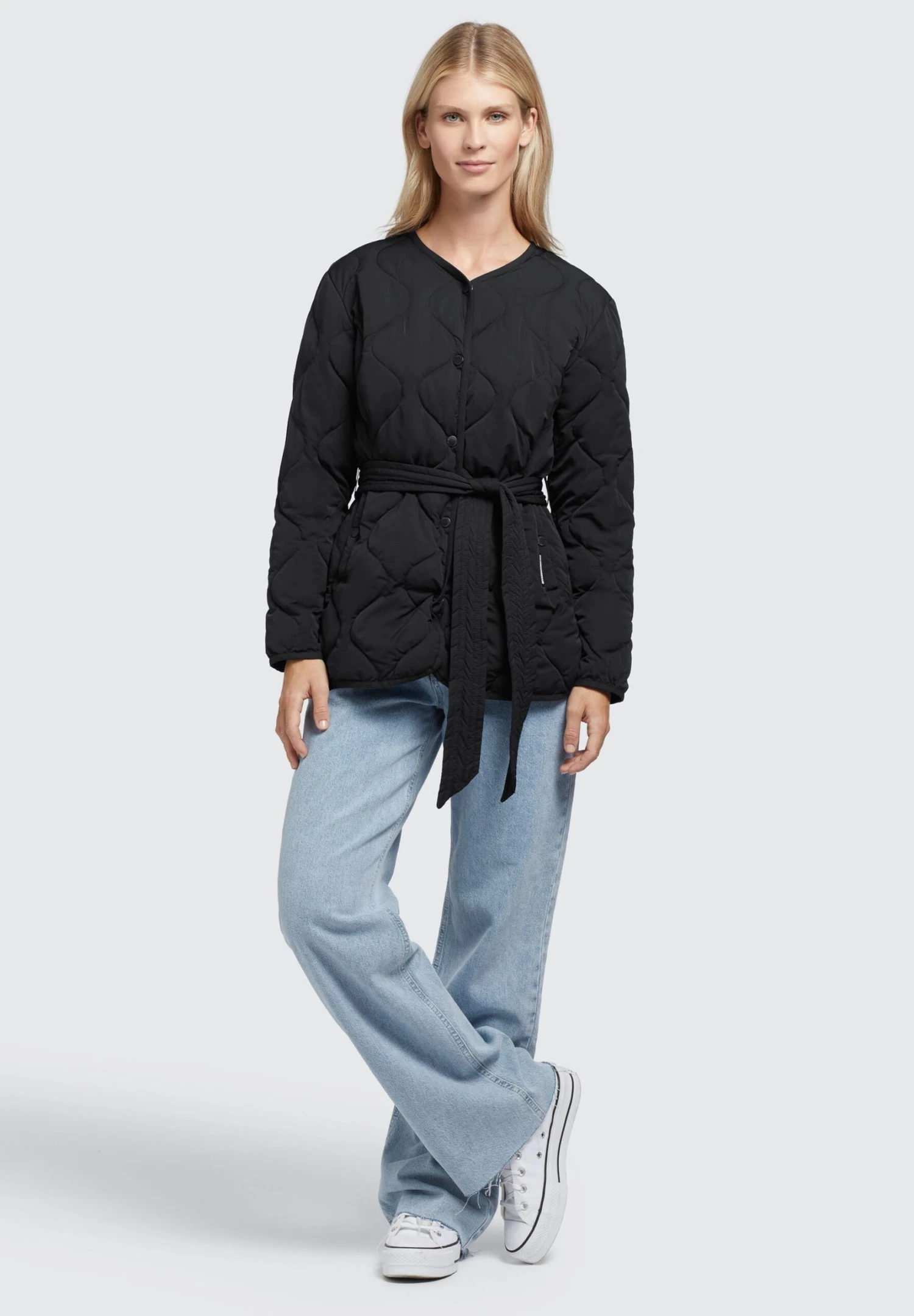 Khujo Yuna - Chaqueta De Entretiempo - Schwarz 4 Khujo Yuna - Chaqueta De Entretiempo - Schwarz - Imagen 2