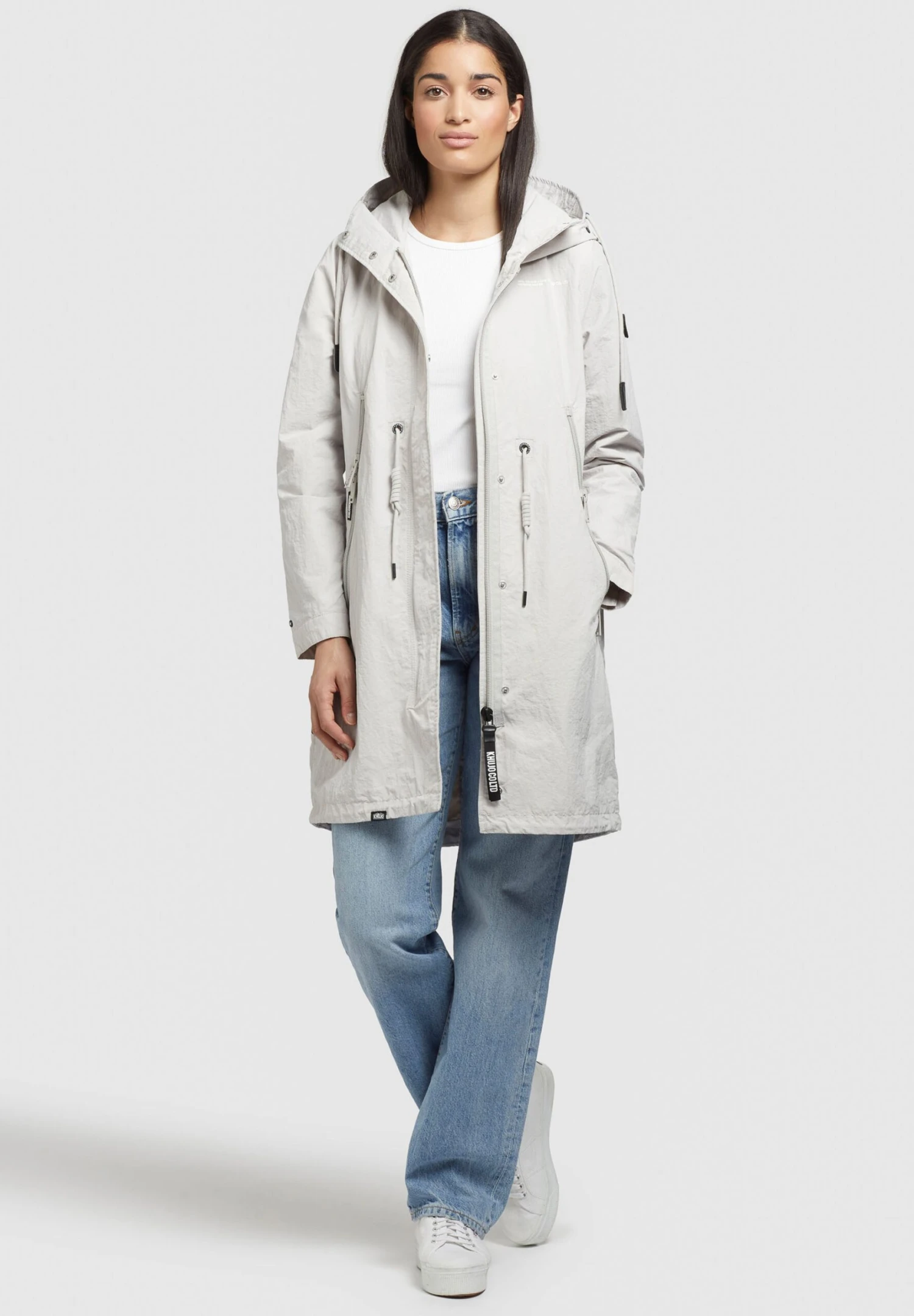 Khujo Adda - Parka - Hellgrau 4 Khujo Adda - Parka - Hellgrau - Imagen 2