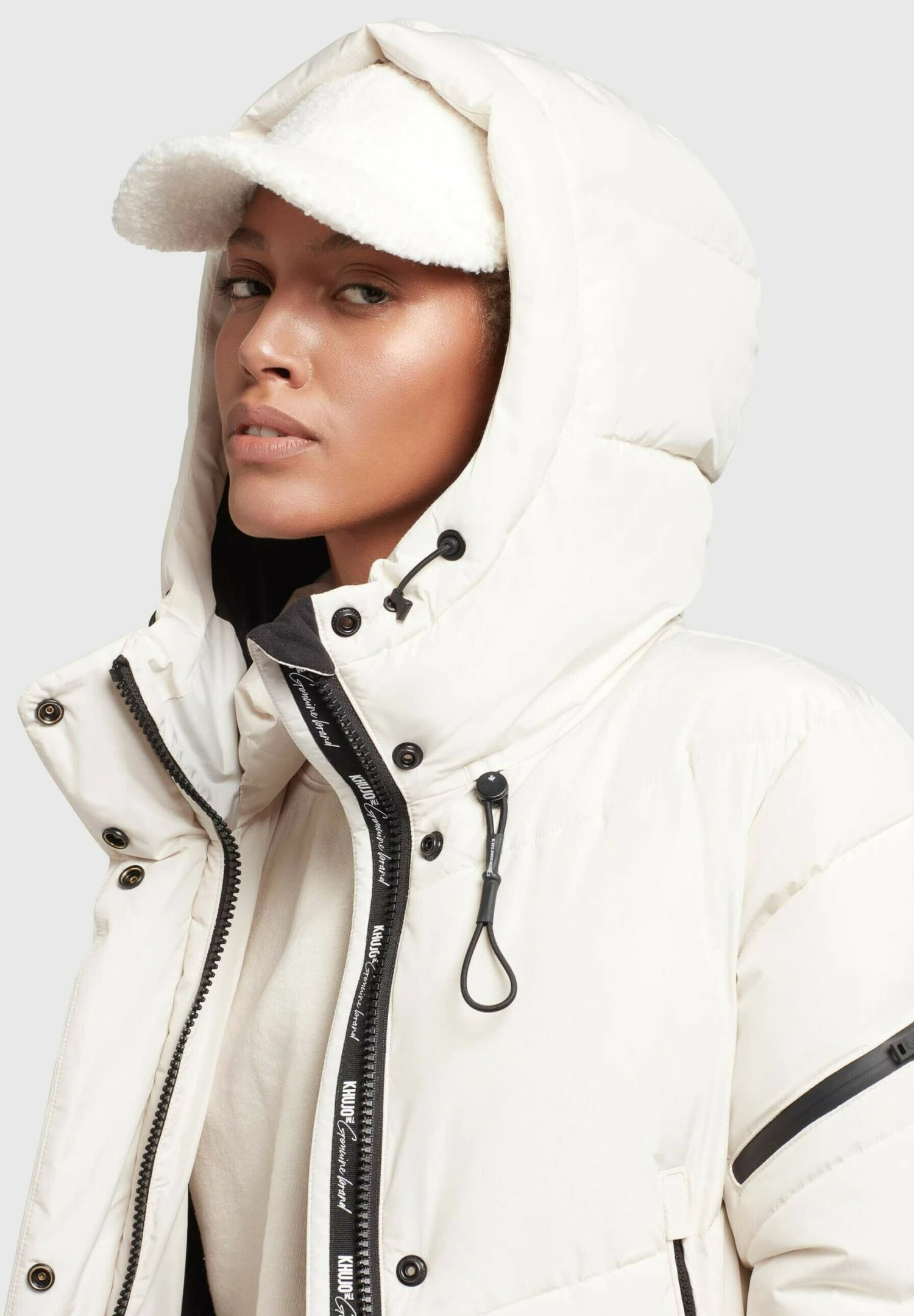 Khujo Sonje 4 - Abrigo De Invierno - Weiß 8 Khujo Sonje 4 - Abrigo De Invierno - Weiß - Imagen 6