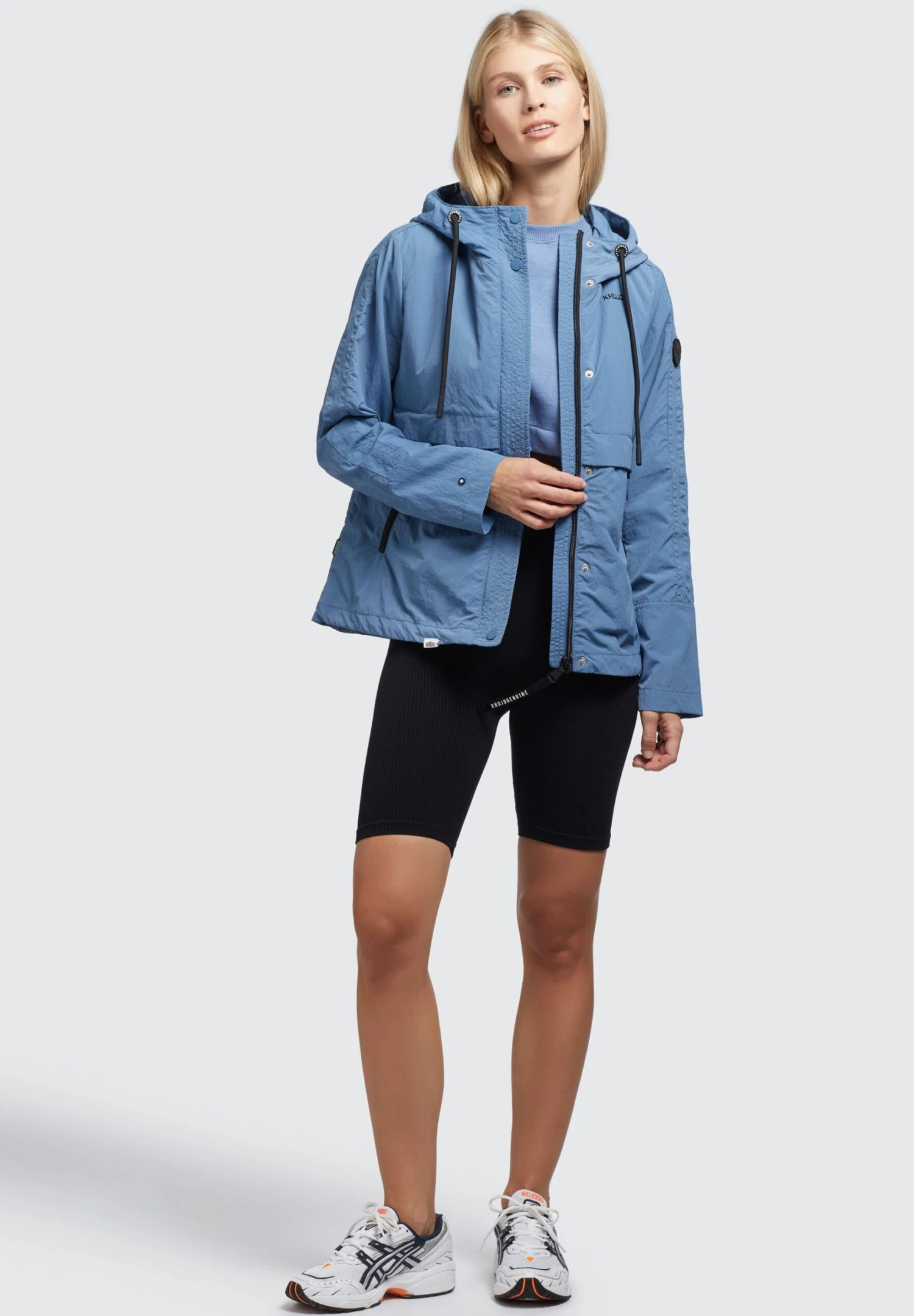 Khujo Zahira - Chaqueta Fina - Blau 6 Khujo Zahira - Chaqueta Fina - Blau - Imagen 4