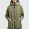 Khujo Mantel Ging - Abrigo Corto - Olivgrün 1 Khujo Mantel Ging - Abrigo Corto - Olivgrün -Tienda Ropa Moderna 12cadef405c74393b6cf1887a5ce4994