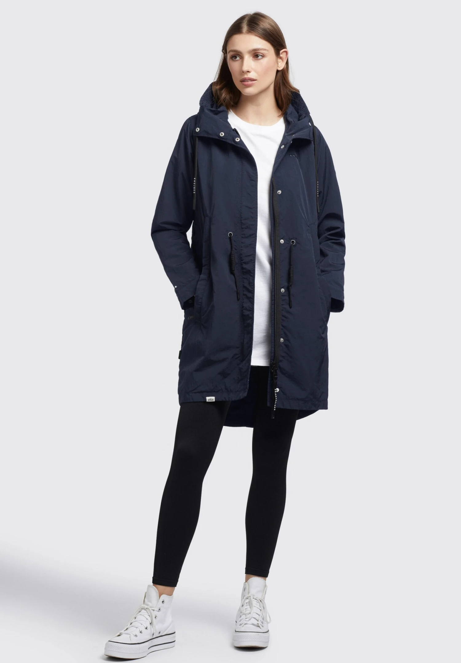 Khujo Adda - Abrigo Corto - Dunkelblau 4 Khujo Adda - Abrigo Corto - Dunkelblau - Imagen 2