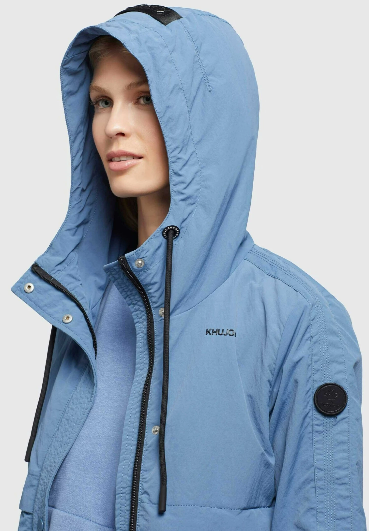 Khujo Zahira - Chaqueta Fina - Blau 9 Khujo Zahira - Chaqueta Fina - Blau - Imagen 7