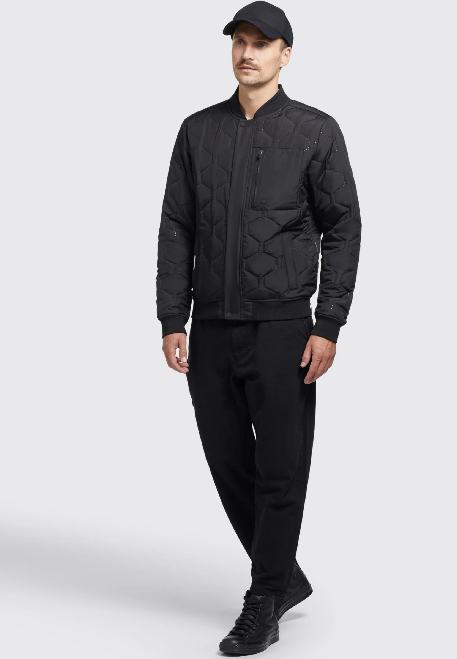 Khujo Carlson - Chaqueta De Entretiempo - Schwarz 4 Khujo Carlson - Chaqueta De Entretiempo - Schwarz - Imagen 2