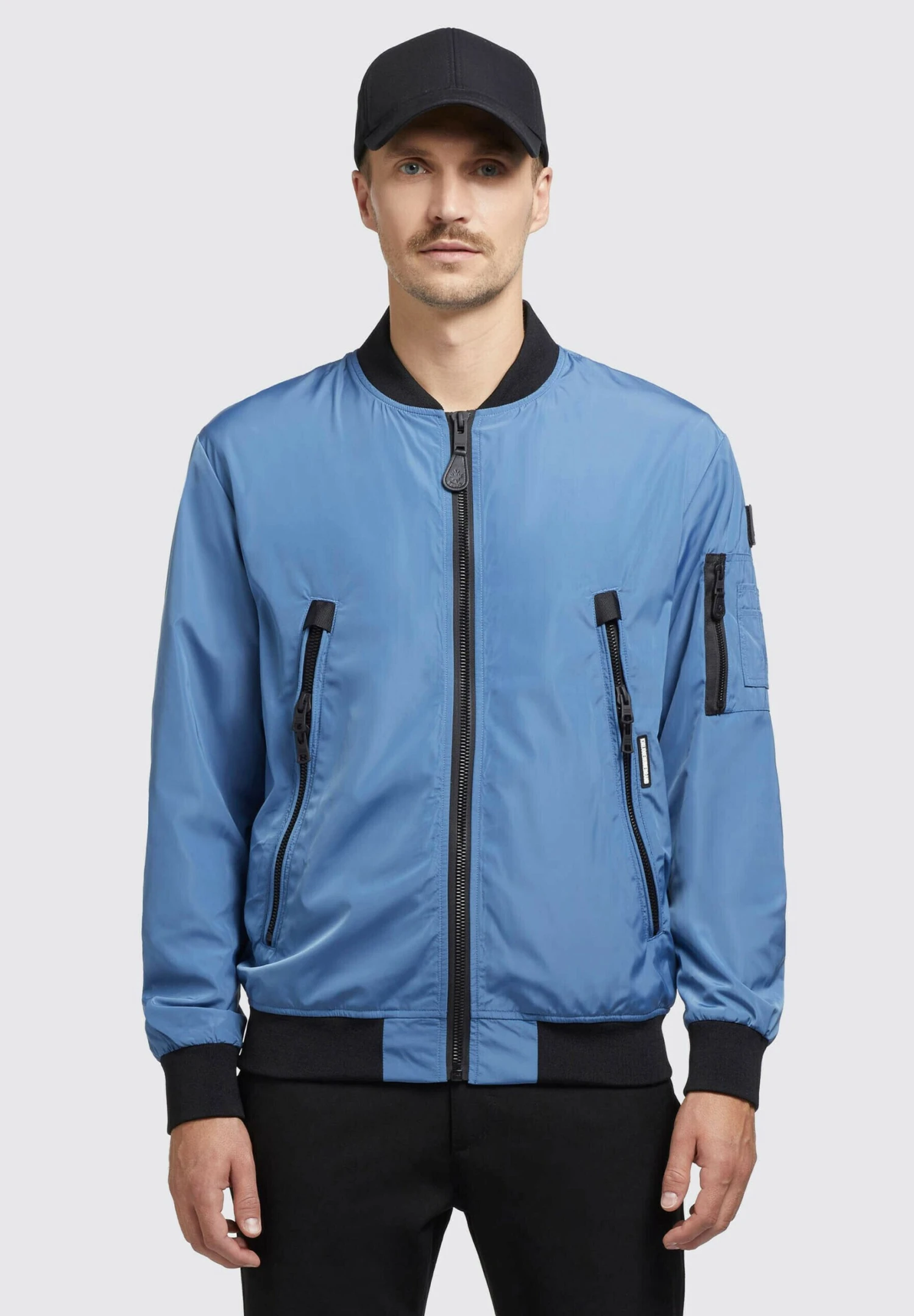 Khujo Astile2 - Chaquetas Bomber - Blau 3 Khujo Astile2 - Chaquetas Bomber - Blau