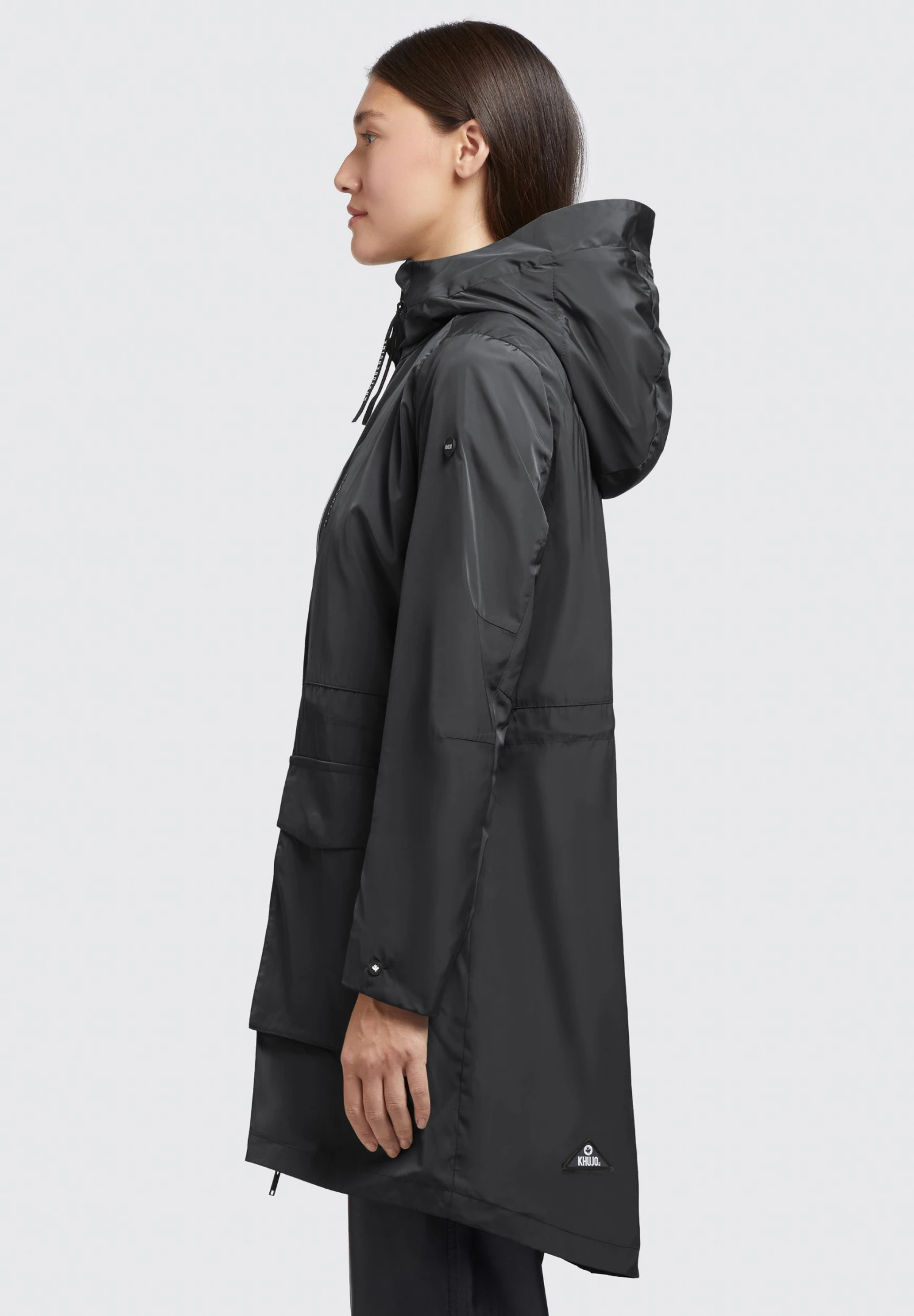 Khujo Mantel Ging - Abrigo Corto - Schwarz 8 Khujo Mantel Ging - Abrigo Corto - Schwarz - Imagen 6