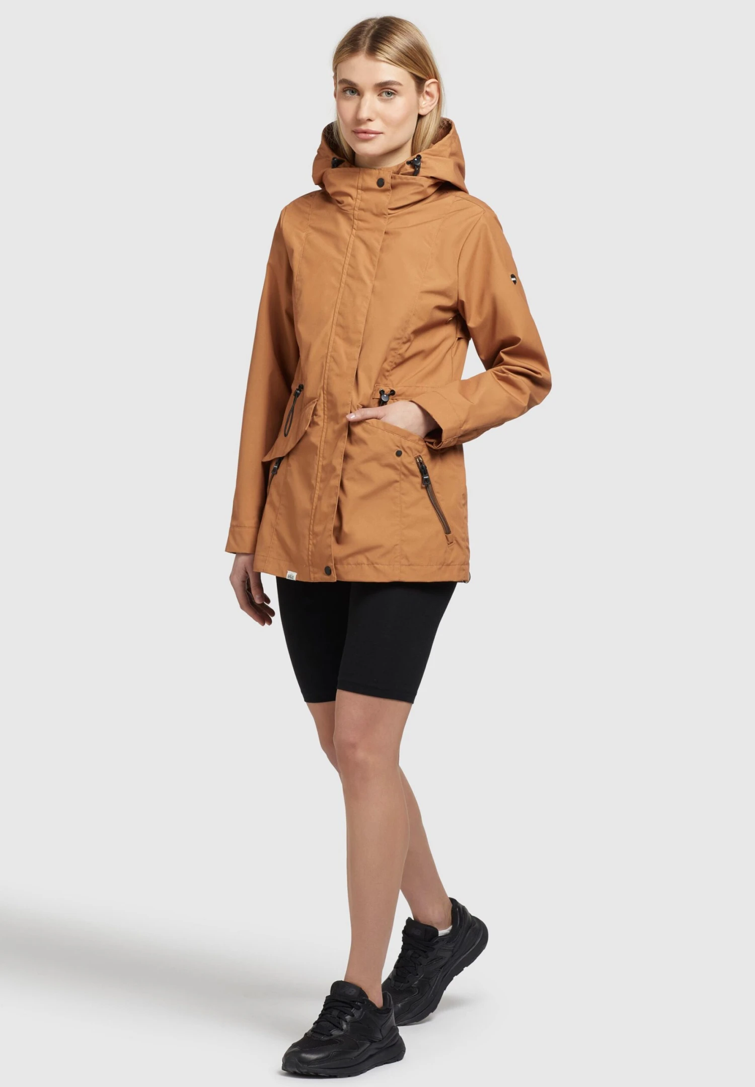 Khujo Felina - Impermeable - Toffee 4 Khujo Felina - Impermeable - Toffee - Imagen 2