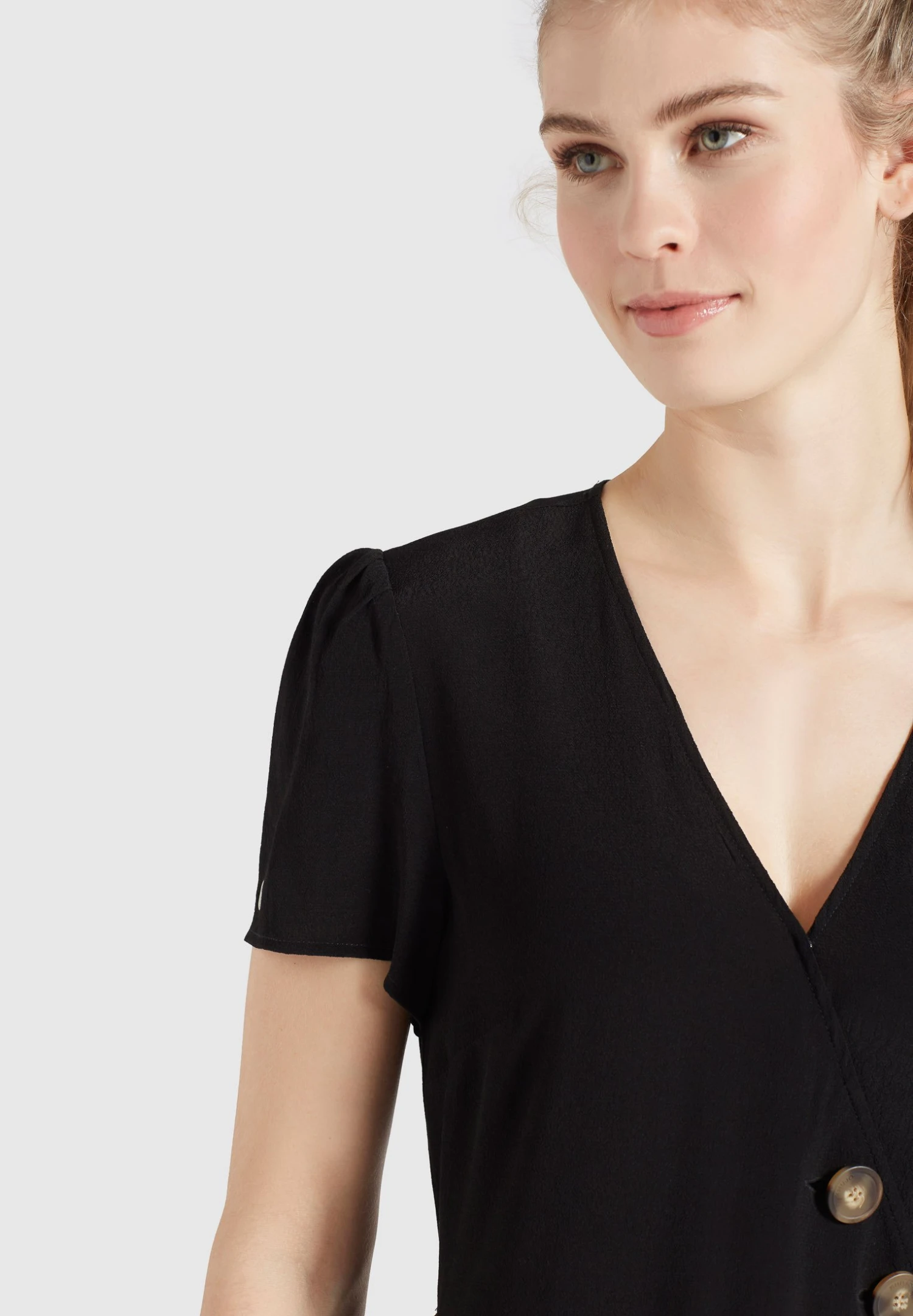 Khujo Porgy - Vestido Informal - Schwarz 7 Khujo Porgy - Vestido Informal - Schwarz - Imagen 5