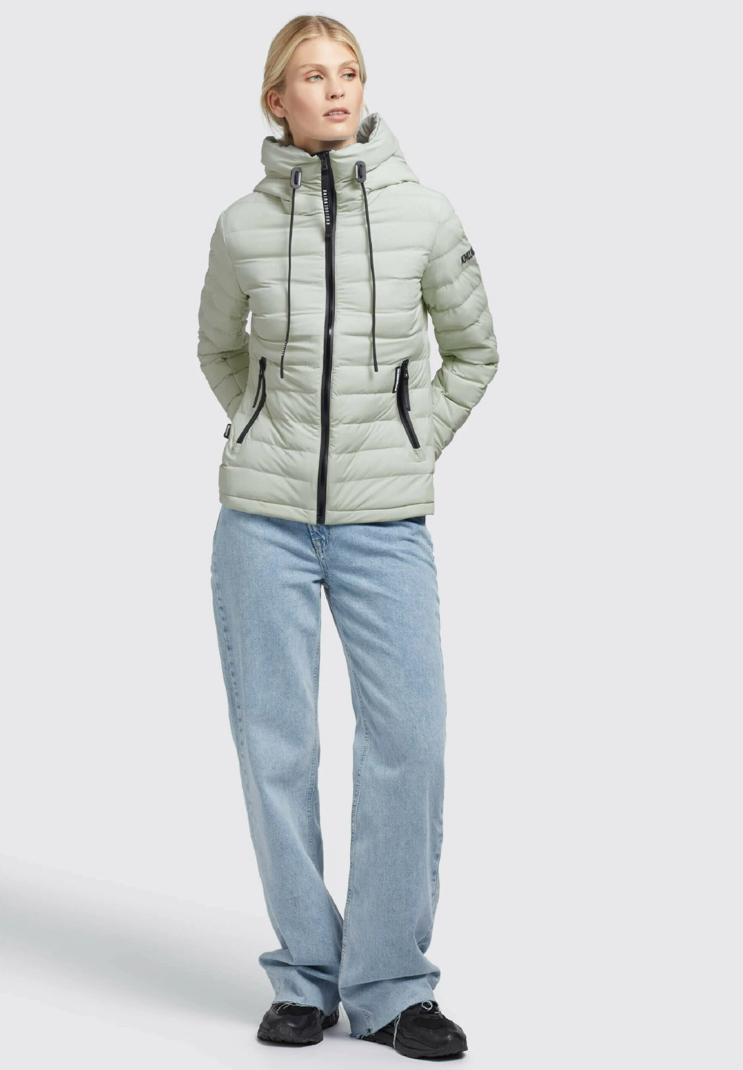 Khujo Lovina Matt - Chaqueta De Entretiempo - Blassgrün 4 Khujo Lovina Matt - Chaqueta De Entretiempo - Blassgrün - Imagen 2