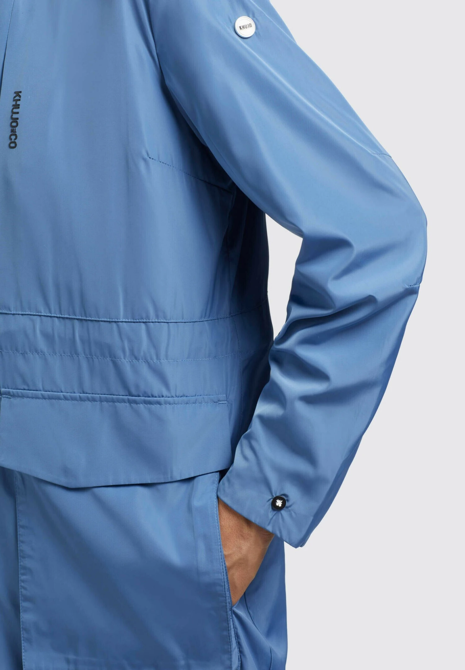 Khujo Mantel Ging - Abrigo Corto - Blau 7 Khujo Mantel Ging - Abrigo Corto - Blau - Imagen 5