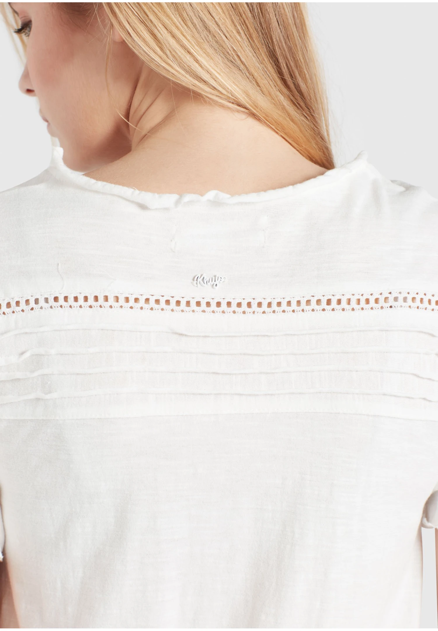 Khujo Kapua - Vestido Informal - Weiß 11 Khujo Kapua - Vestido Informal - Weiß - Imagen 9