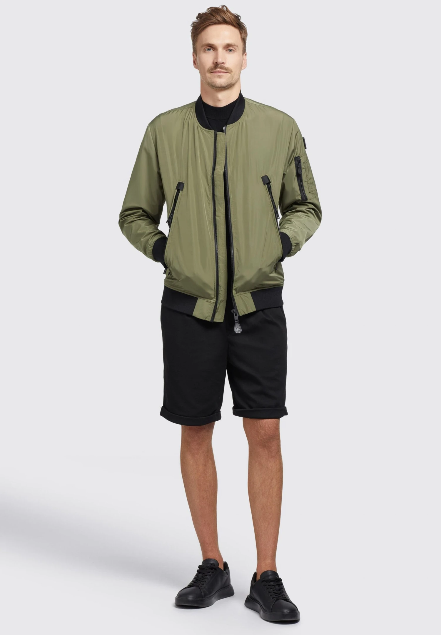 Khujo Astile2 - Chaquetas Bomber - Olivgrün 4 Khujo Astile2 - Chaquetas Bomber - Olivgrün - Imagen 2