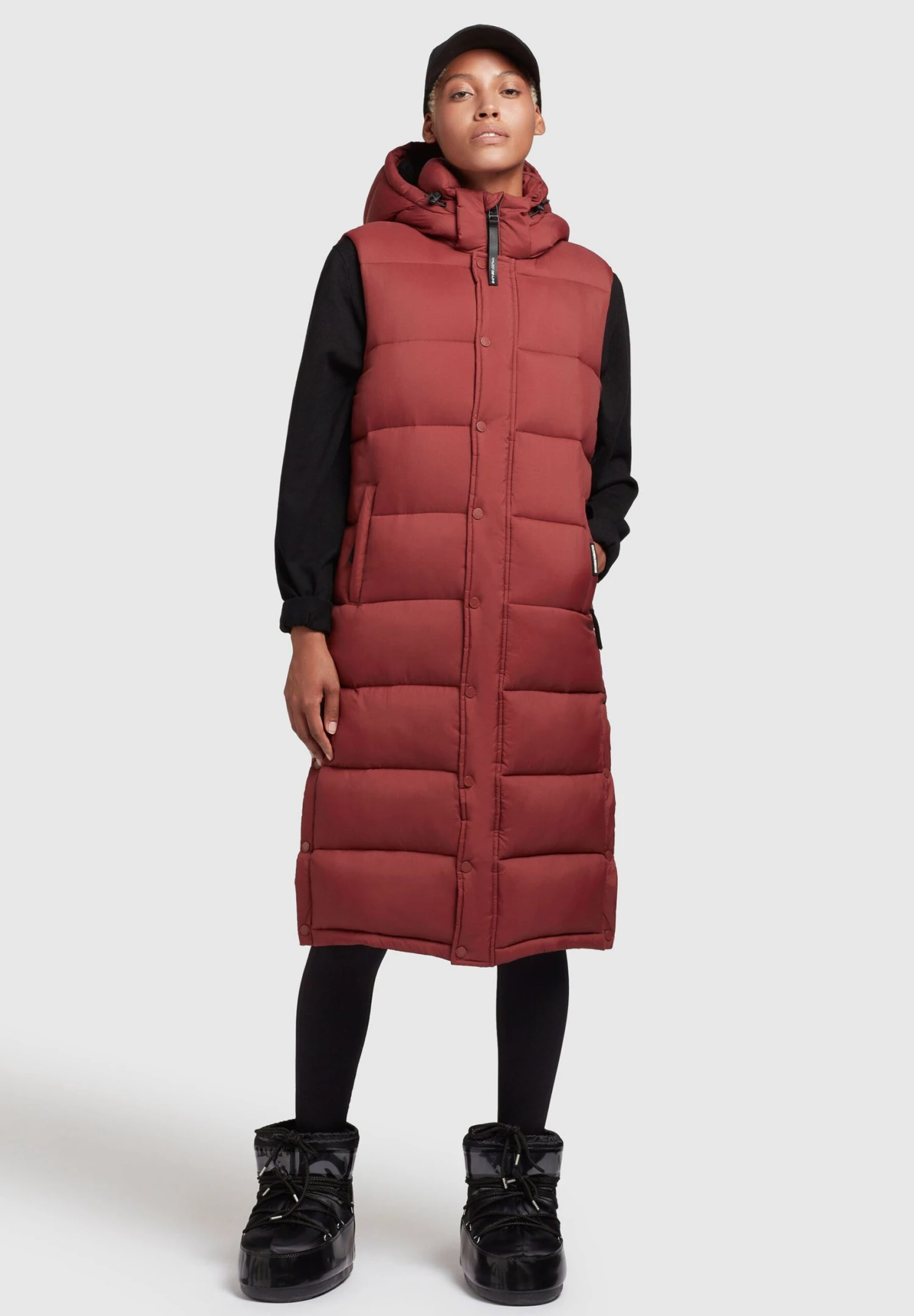 Khujo Magneta Matt - Chaleco - Rostrot 4 Khujo Magneta Matt - Chaleco - Rostrot - Imagen 2