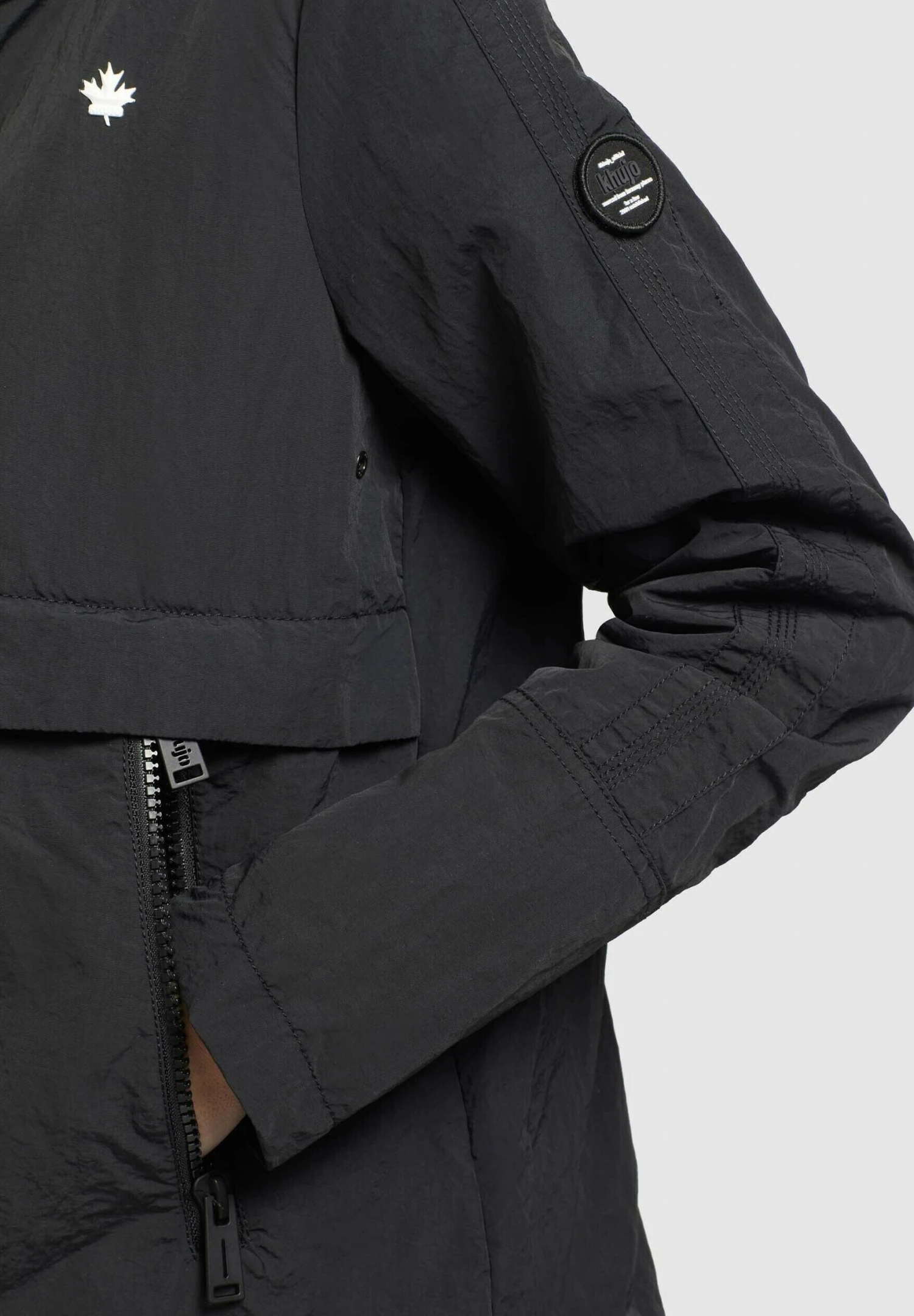 Khujo Zahira3 - Chaqueta Fina - Schwarz 7 Khujo Zahira3 - Chaqueta Fina - Schwarz - Imagen 5