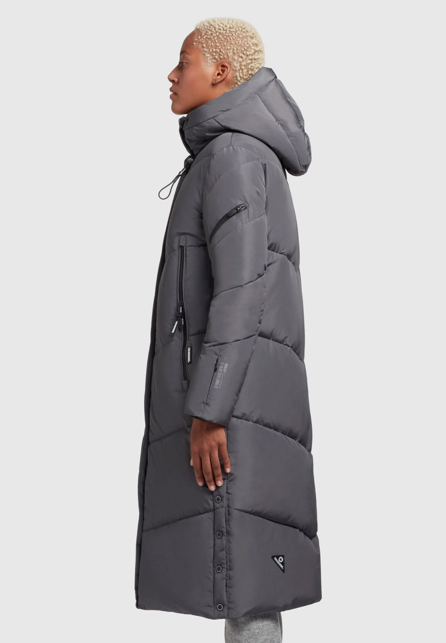 Khujo Sonje3 - Abrigo De Invierno - Anthrazit 6 Khujo Sonje3 - Abrigo De Invierno - Anthrazit - Imagen 4