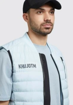 Khujo Reman Matt - Chaleco - Hellblau 16 Khujo Reman Matt - Chaleco - Hellblau -Tienda Ropa Moderna 284c65be62a84989a860e697373e4a28