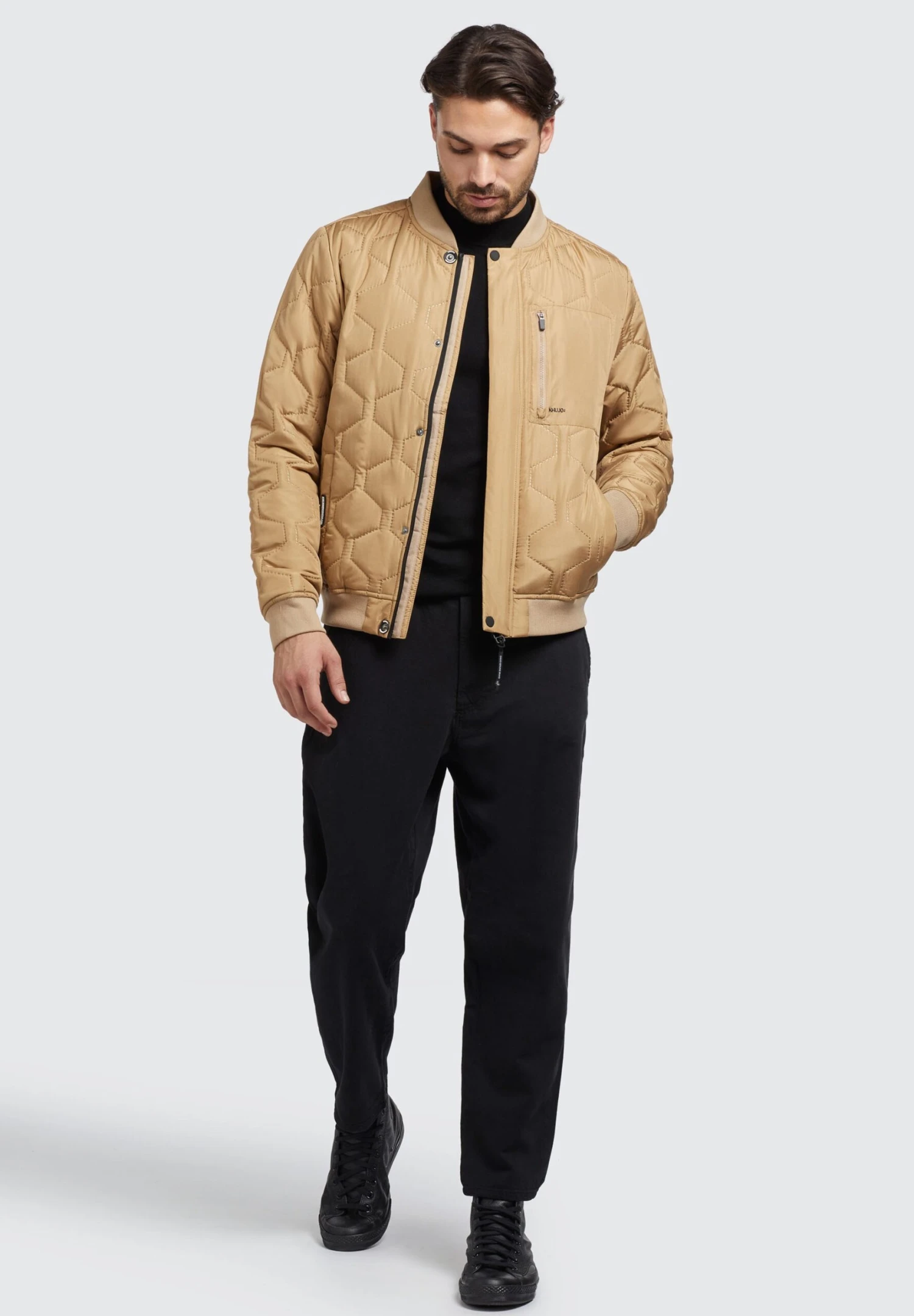 Khujo Carlson - Chaqueta De Entretiempo - Beige 4 Khujo Carlson - Chaqueta De Entretiempo - Beige - Imagen 2