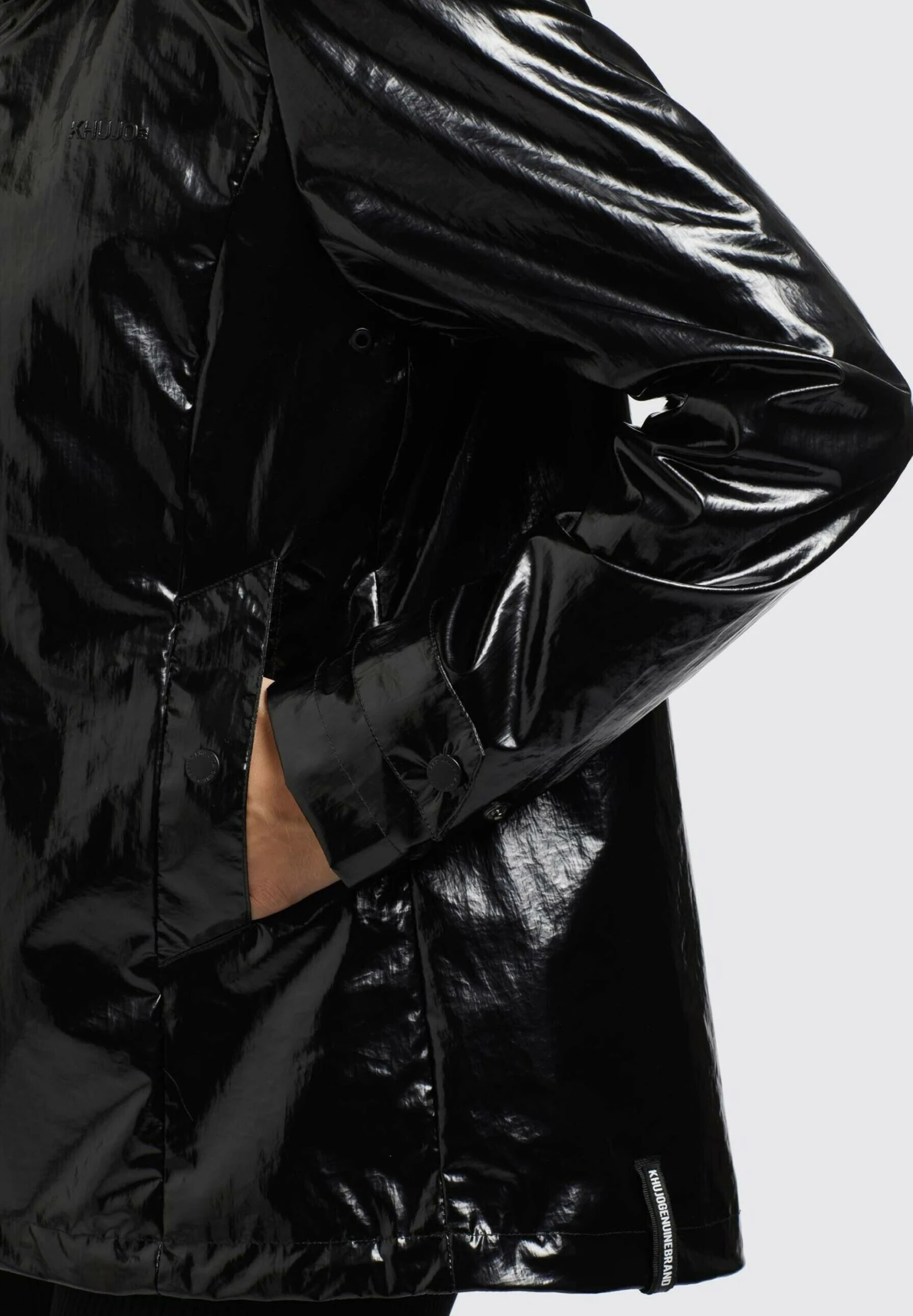 Khujo Somia - Chaqueta De Entretiempo - Schwarz 9 Khujo Somia - Chaqueta De Entretiempo - Schwarz - Imagen 7