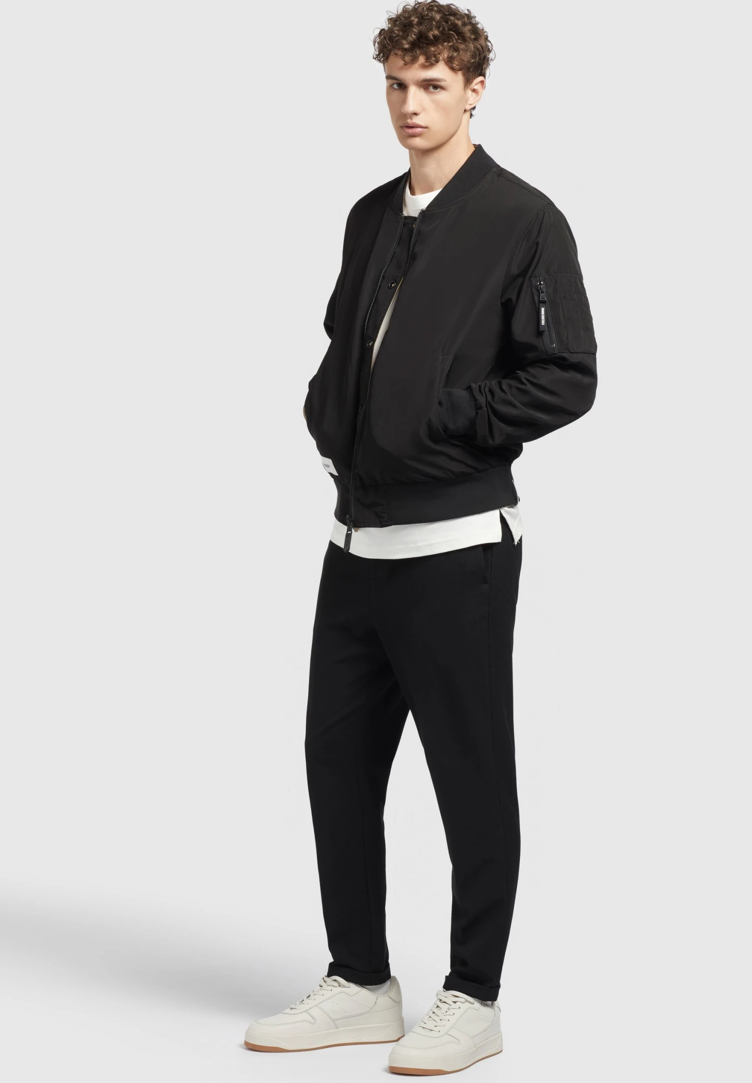 Khujo Velo - Chaquetas Bomber - Blk Bei 4 Khujo Velo - Chaquetas Bomber - Blk Bei - Imagen 2