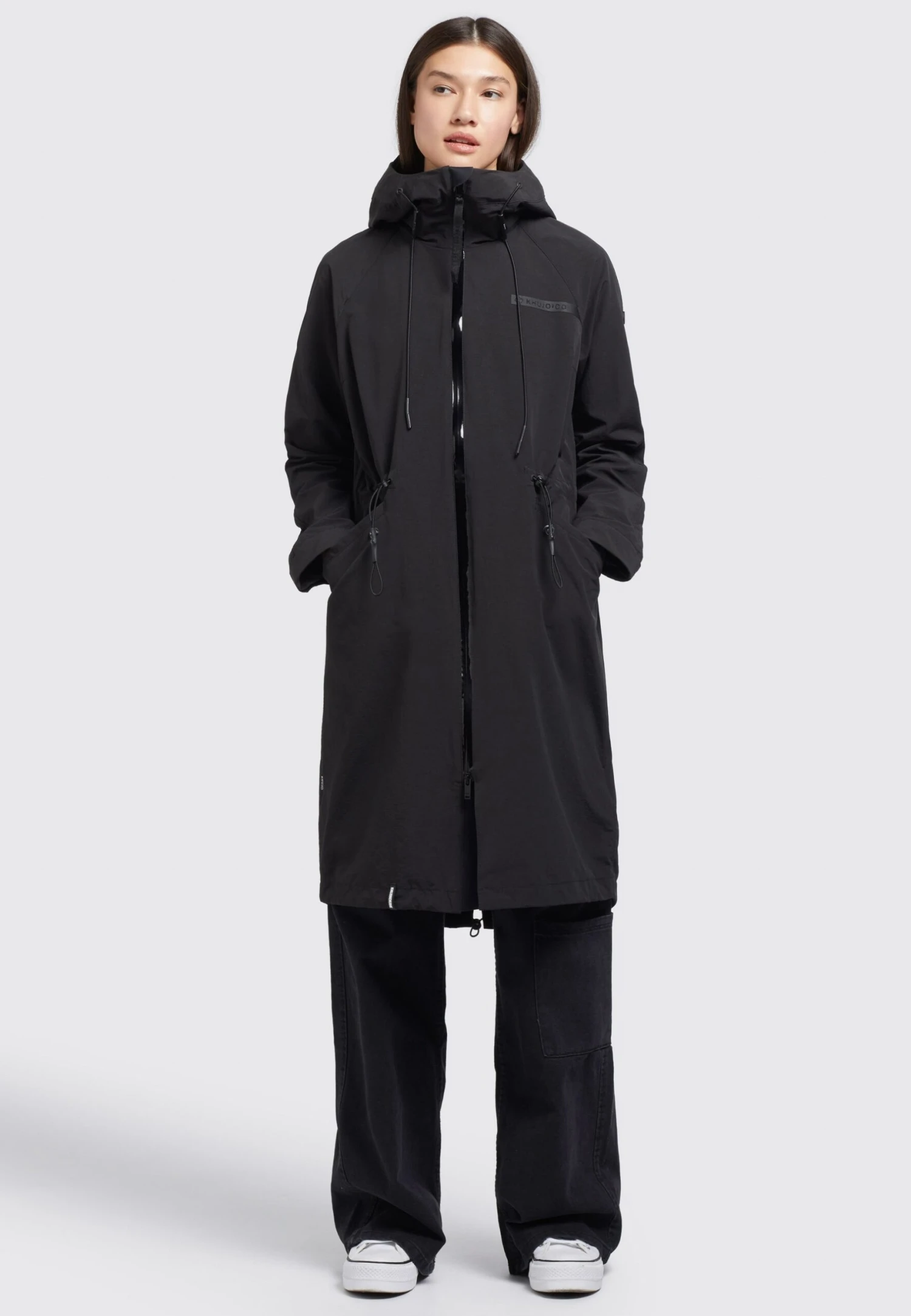 Khujo Marnia - Impermeable - Schwarz 4 Khujo Marnia - Impermeable - Schwarz - Imagen 2