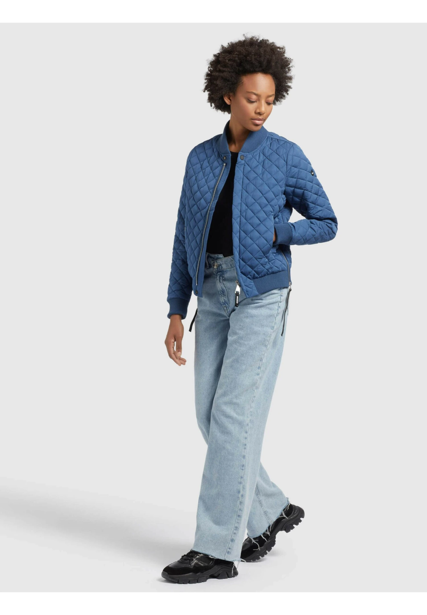 Khujo Monza - Chaqueta De Entretiempo - Blau 4 Khujo Monza - Chaqueta De Entretiempo - Blau - Imagen 2