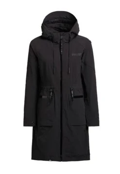 Khujo Levane - Impermeable - Schwarz 17 Khujo Levane - Impermeable - Schwarz -Tienda Ropa Moderna 31f4c1b84b384cbda6ee51bb79159551