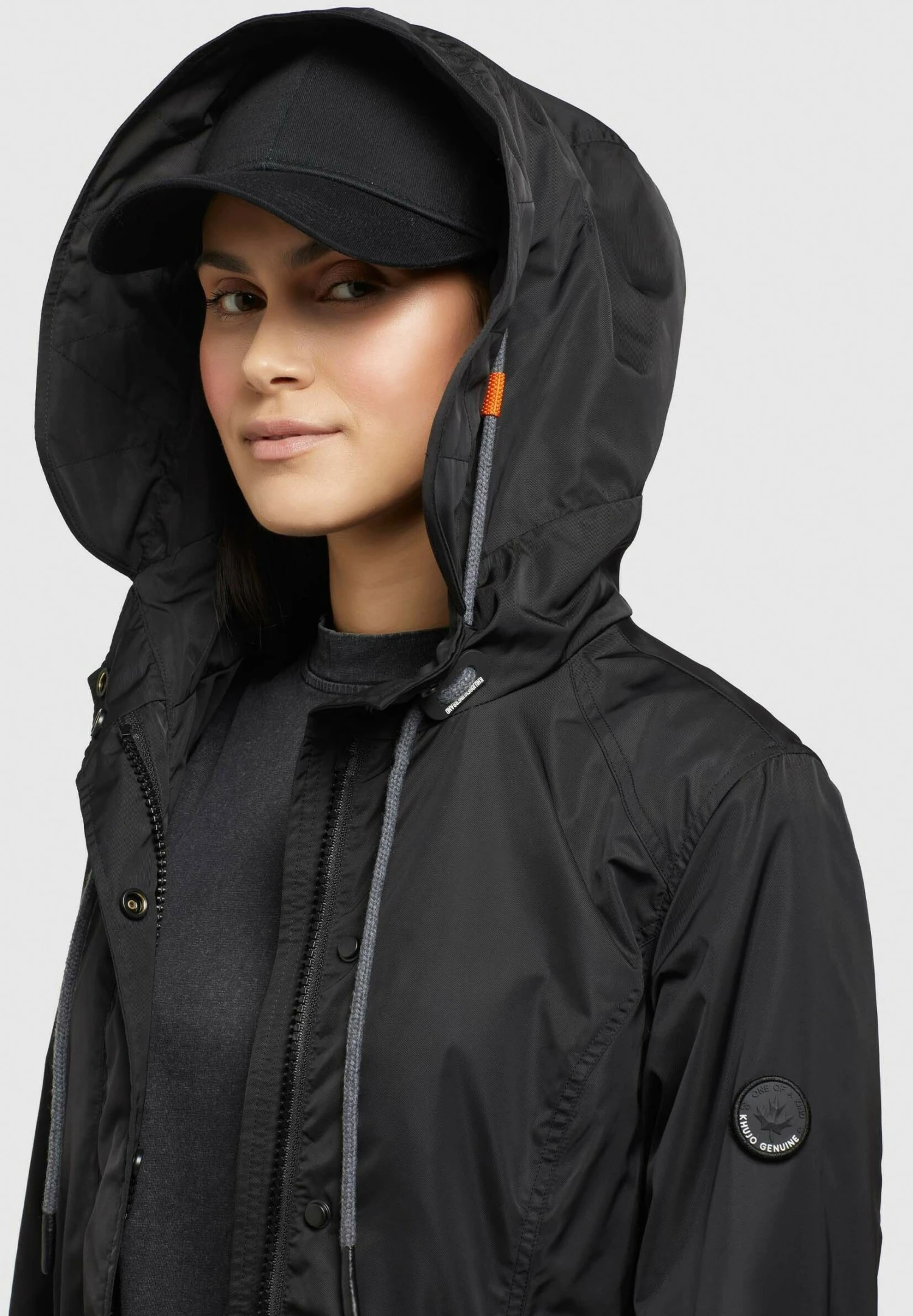 Khujo Debby - Chaqueta Fina - Schwarz 7 Khujo Debby - Chaqueta Fina - Schwarz - Imagen 5