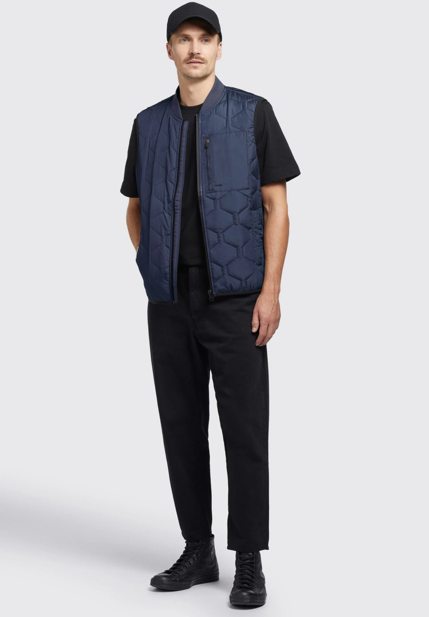 Khujo Liel - Chaleco - Dunkelblau 4 Khujo Liel - Chaleco - Dunkelblau - Imagen 2