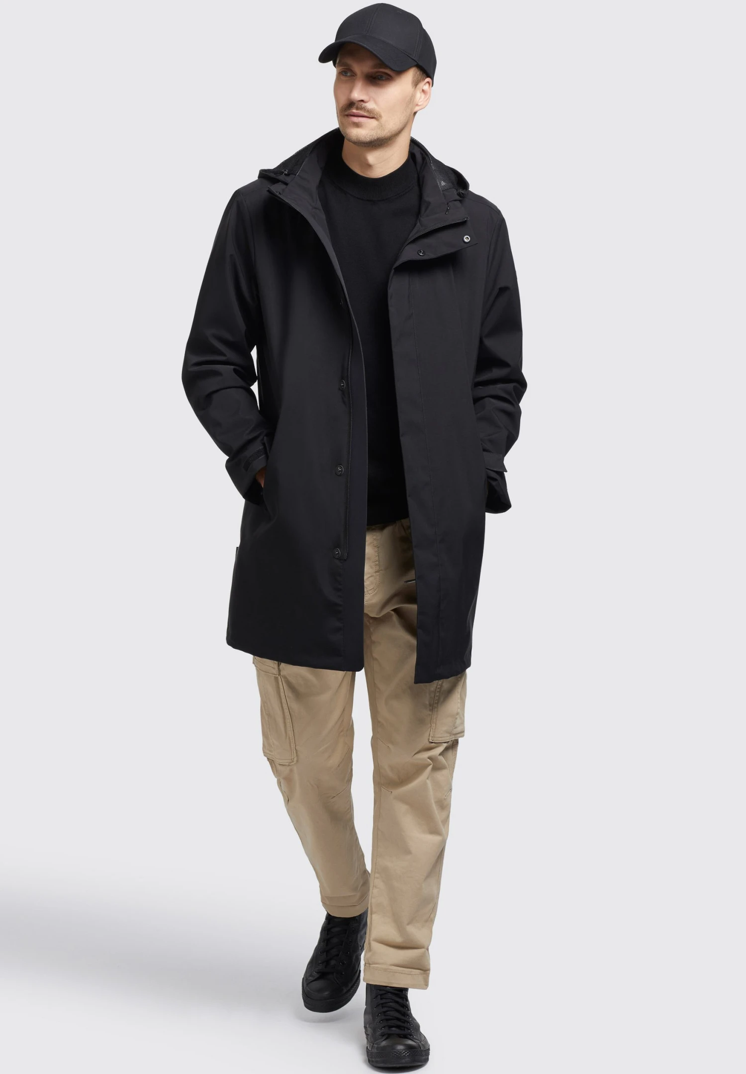 Khujo York - Impermeable - Schwarz 9 Khujo York - Impermeable - Schwarz - Imagen 7