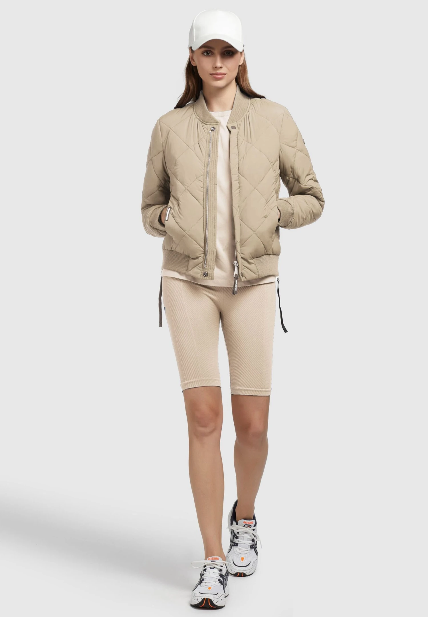 Khujo Leona - Chaquetas Bomber - Beige 4 Khujo Leona - Chaquetas Bomber - Beige - Imagen 2