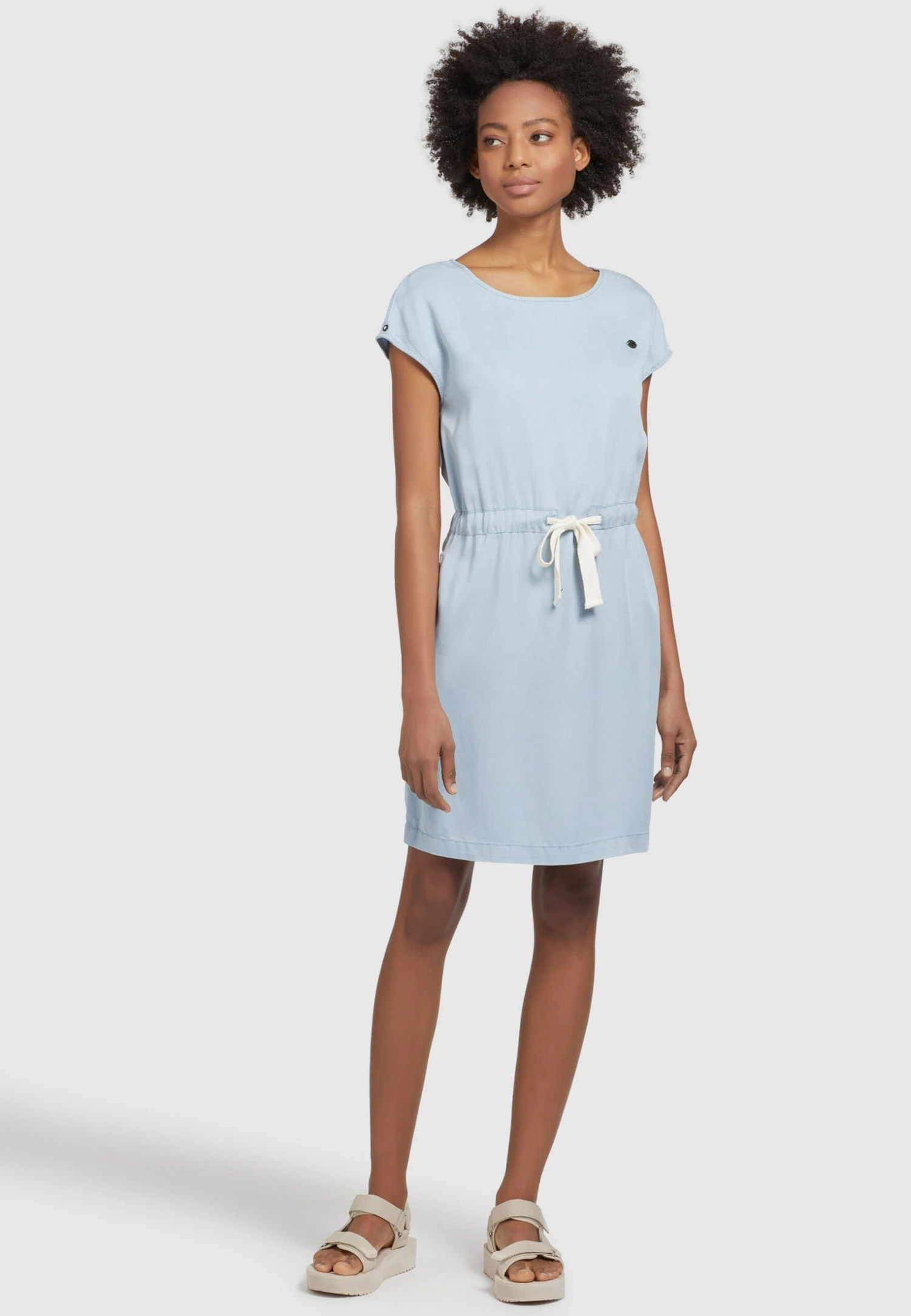 Khujo Hediye - Vestido Informal - Hellblau 9 Khujo Hediye - Vestido Informal - Hellblau - Imagen 7