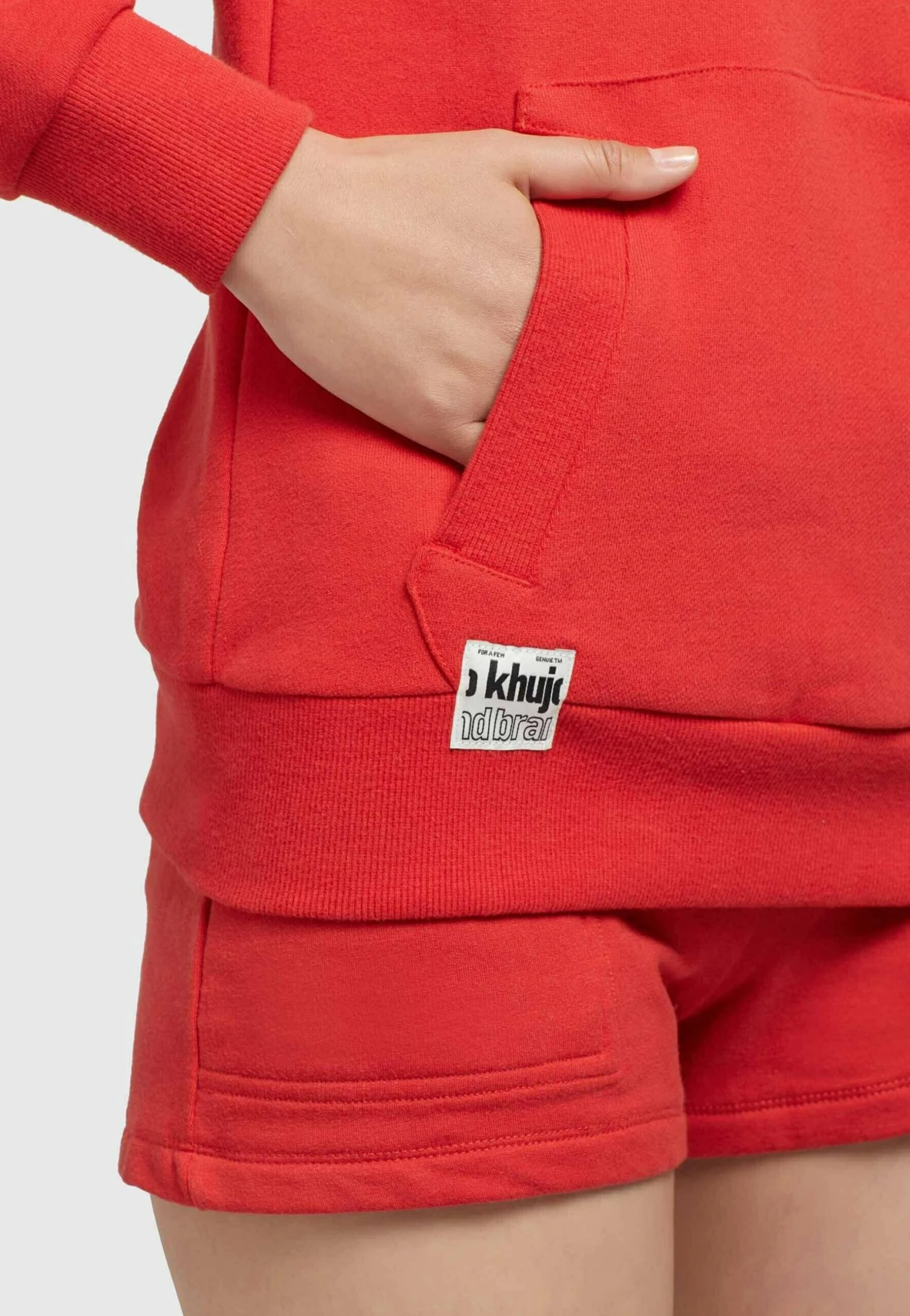 Khujo Rhabea - Jersey Con Capucha - Rot 6 Khujo Rhabea - Jersey Con Capucha - Rot - Imagen 4