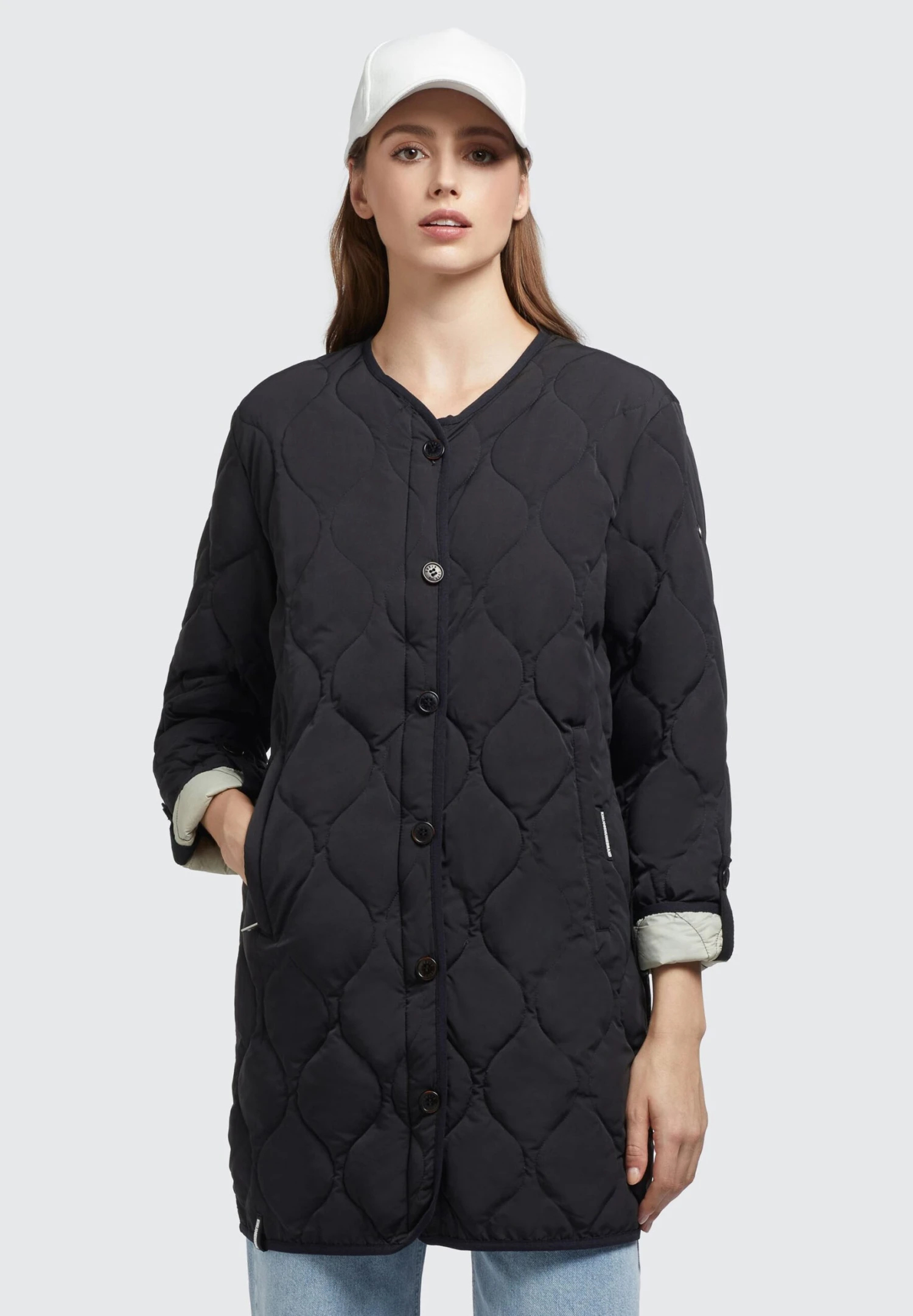 Khujo Sira - Chaqueta De Entretiempo - Schwarz