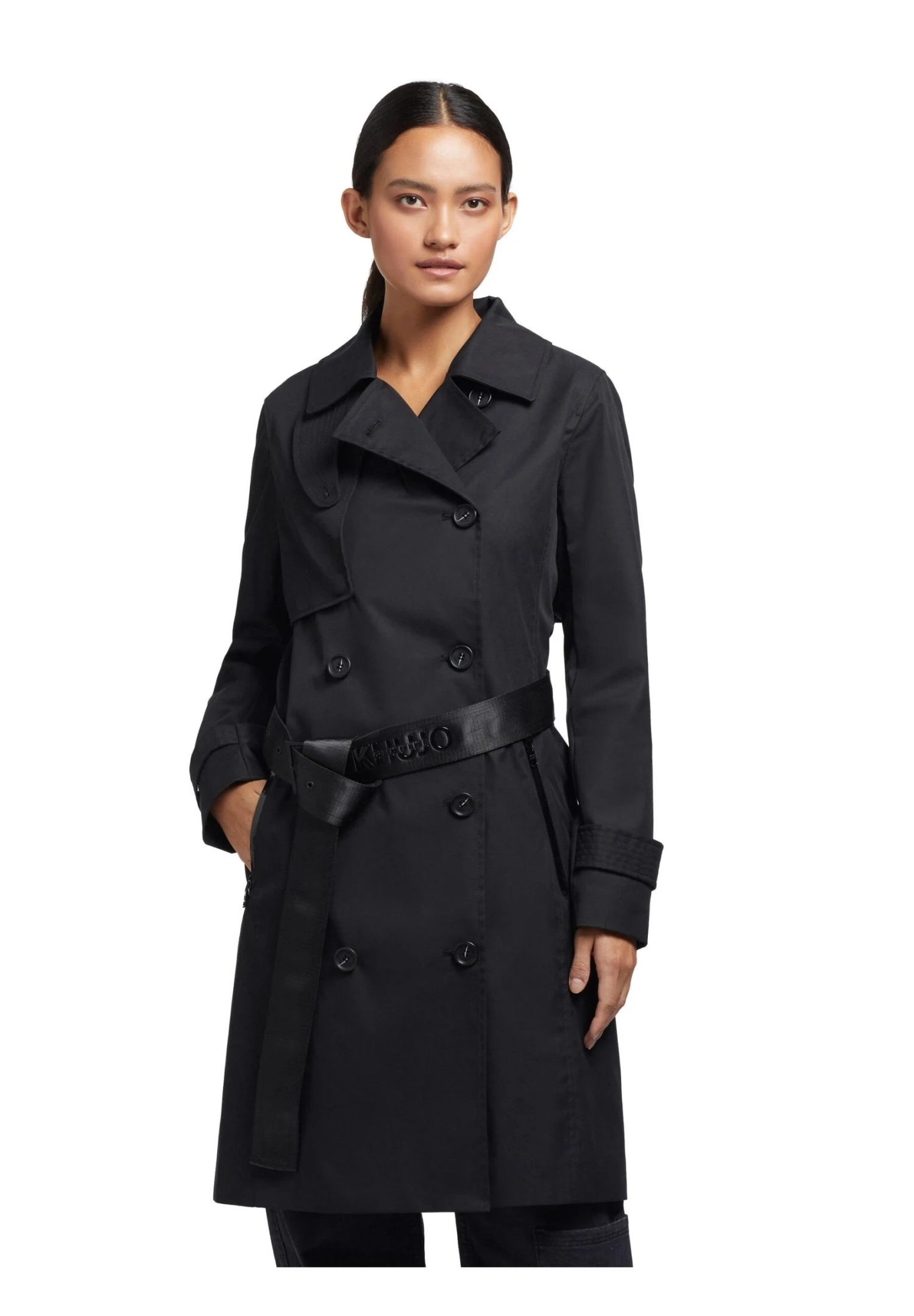 Khujo Gabardina - Schwarz