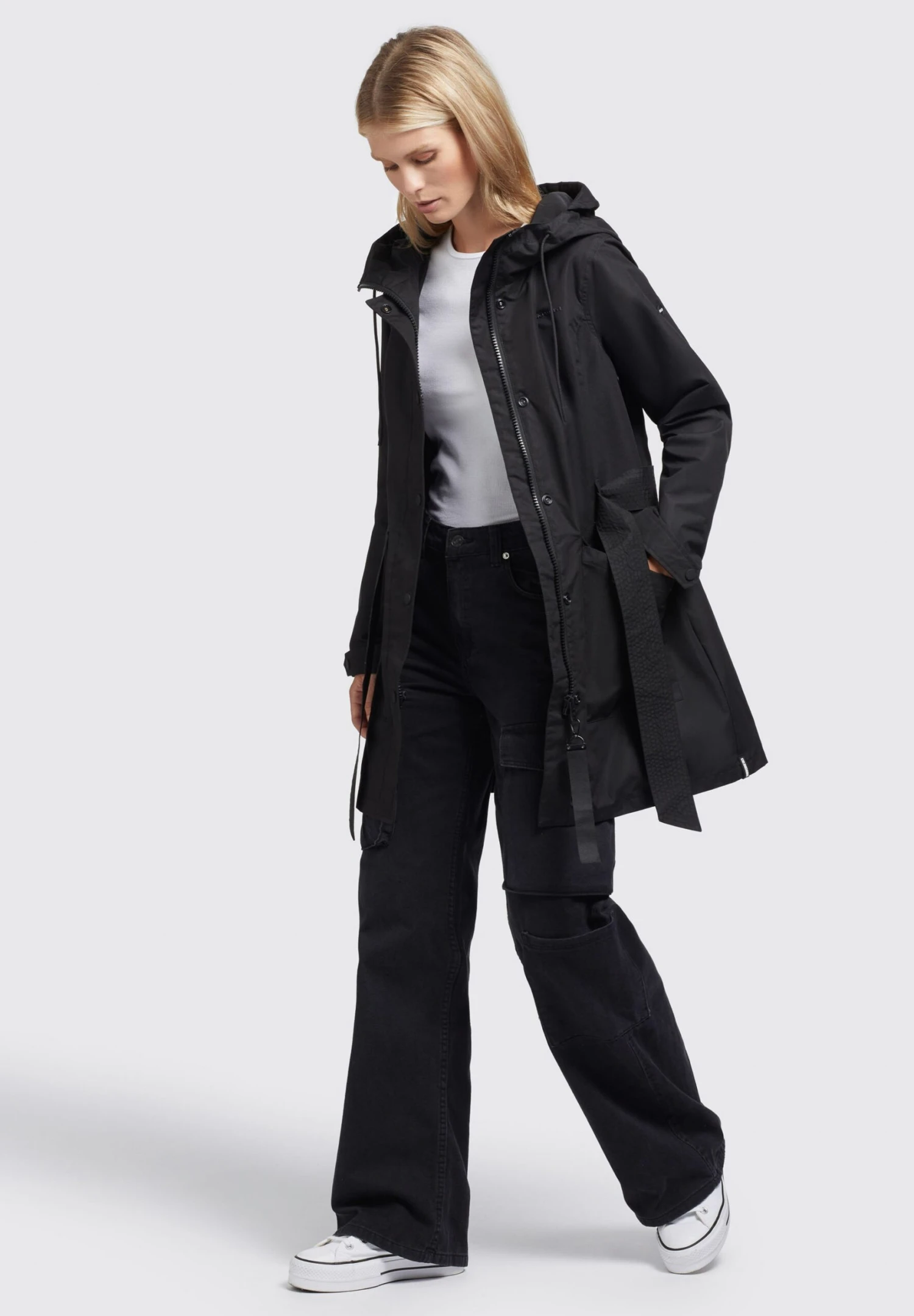 Khujo Lauren - Parka - Schwarz 7 Khujo Lauren - Parka - Schwarz - Imagen 5