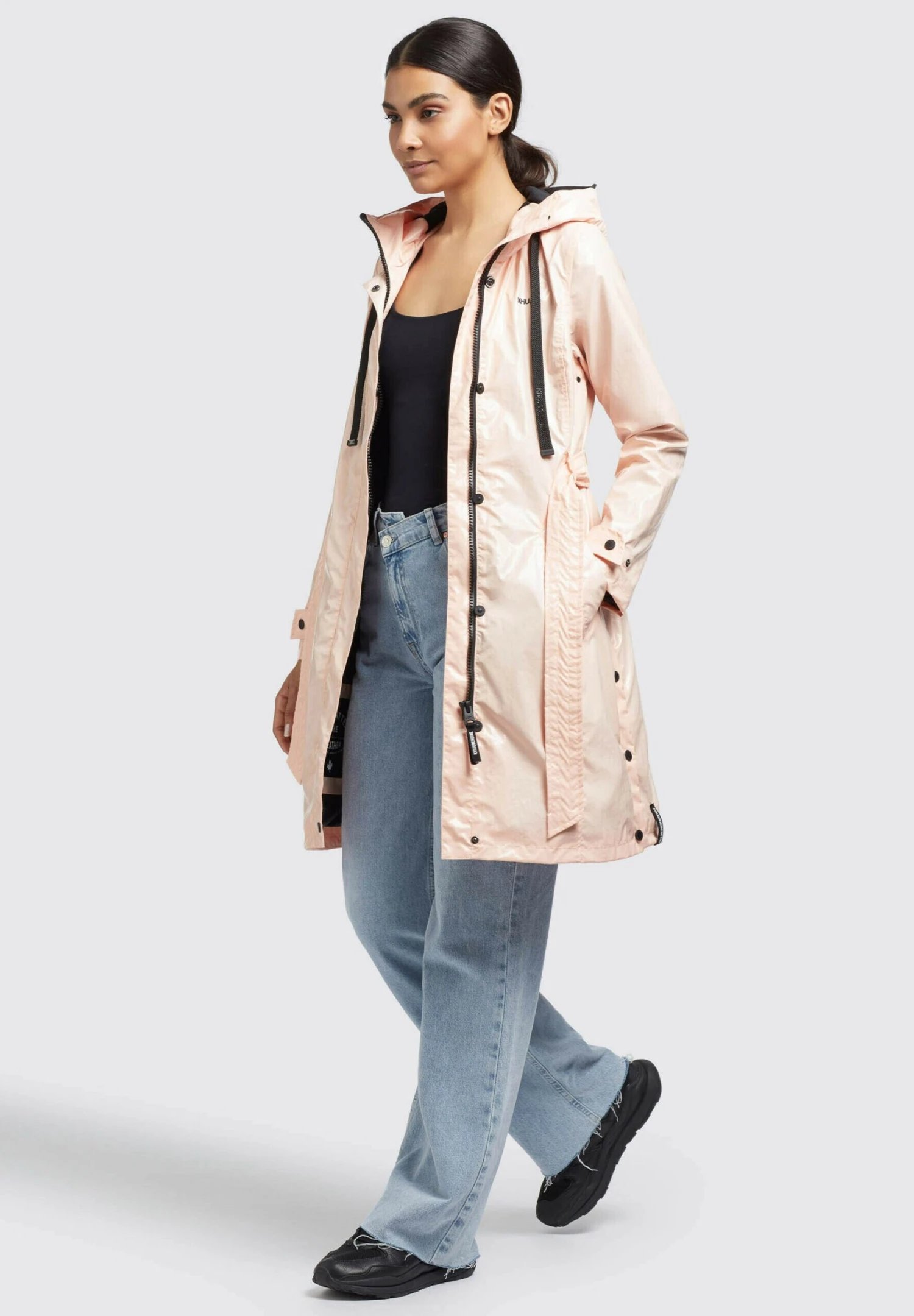 Khujo Alecia - Gabardina - Apricot 6 Khujo Alecia - Gabardina - Apricot - Imagen 4