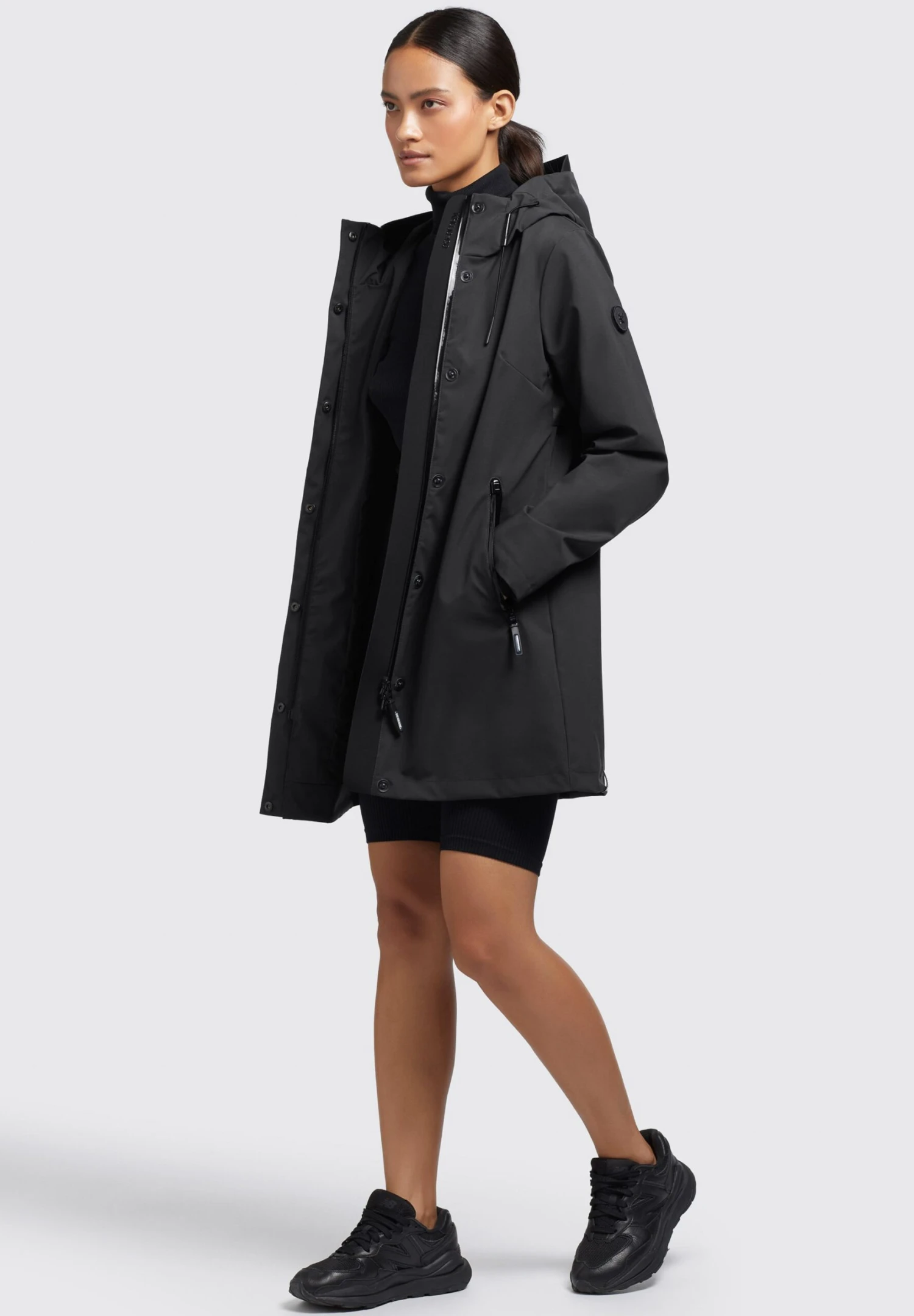 Khujo Izaf - Impermeable - Schwarz 4 Khujo Izaf - Impermeable - Schwarz - Imagen 2