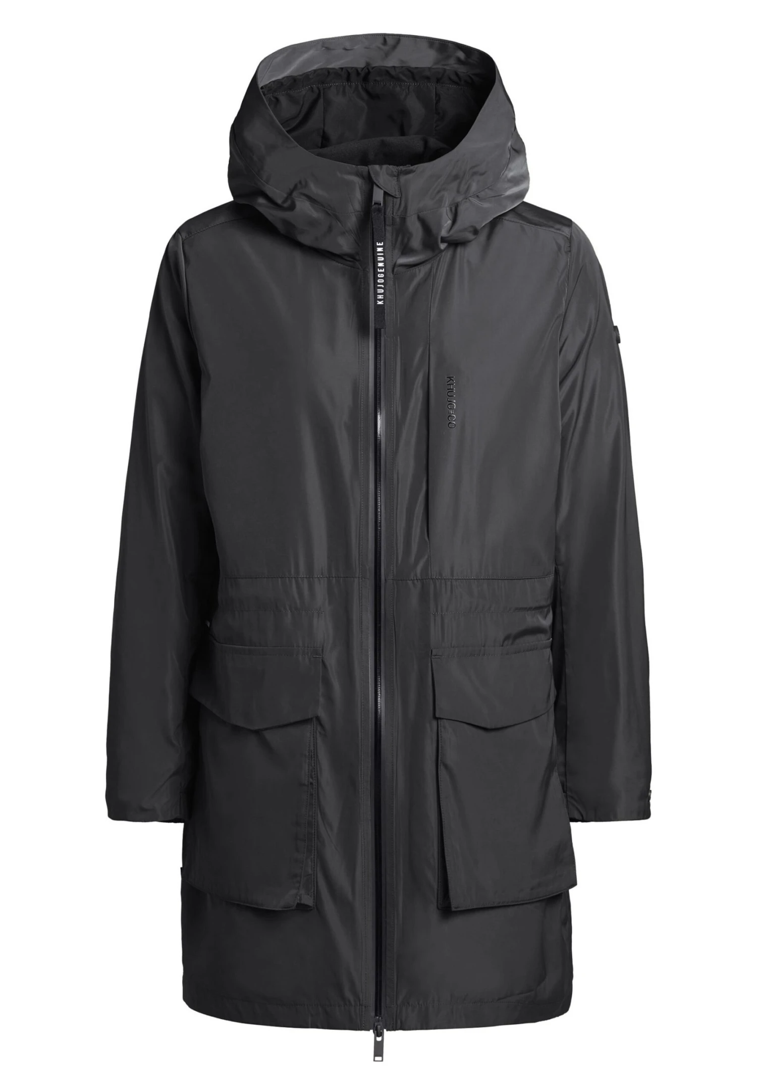 Khujo Mantel Ging - Abrigo Corto - Schwarz 11 Khujo Mantel Ging - Abrigo Corto - Schwarz - Imagen 9