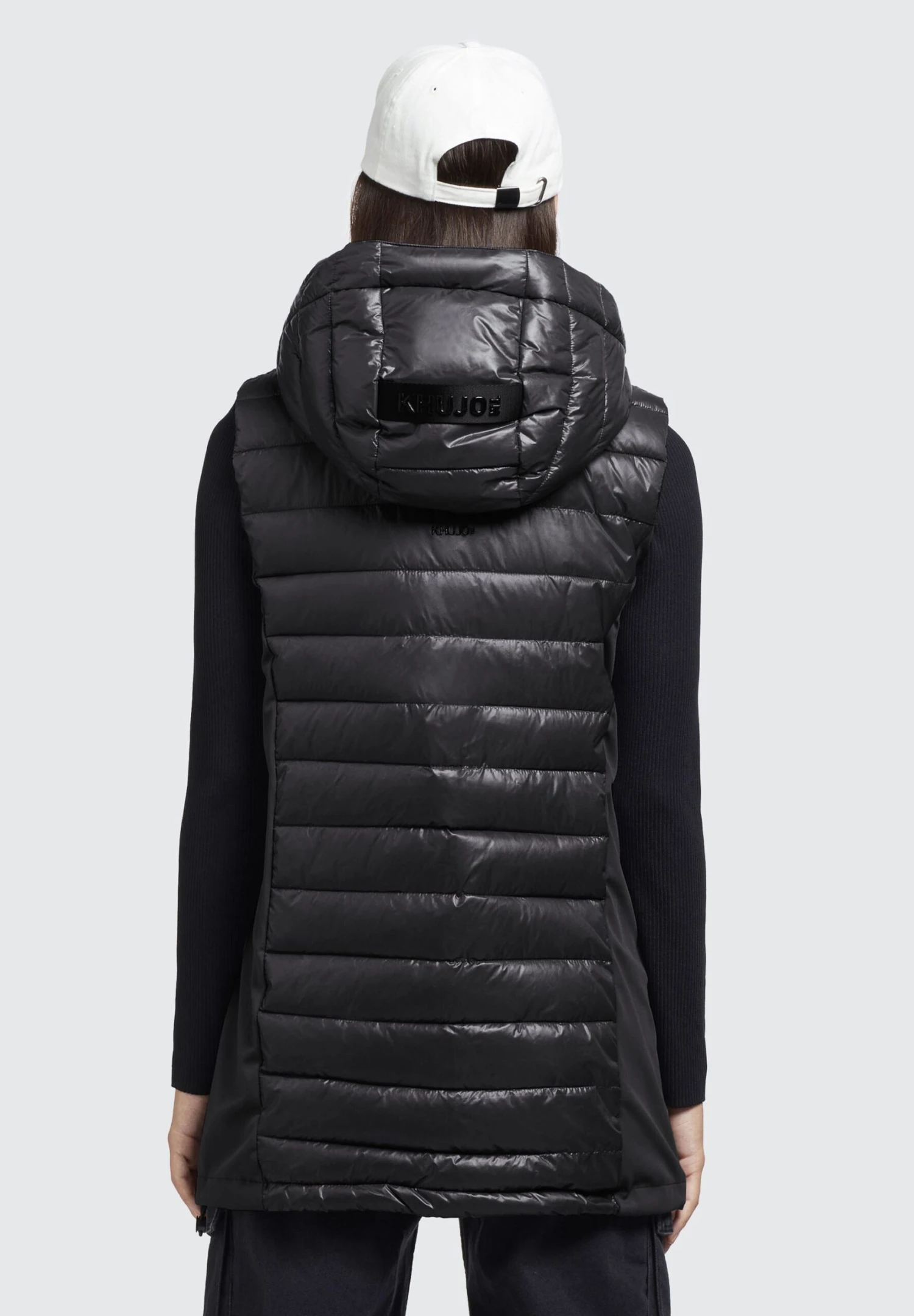 Khujo Becca Shiny - Chaleco - Schwarz 5 Khujo Becca Shiny - Chaleco - Schwarz - Imagen 3