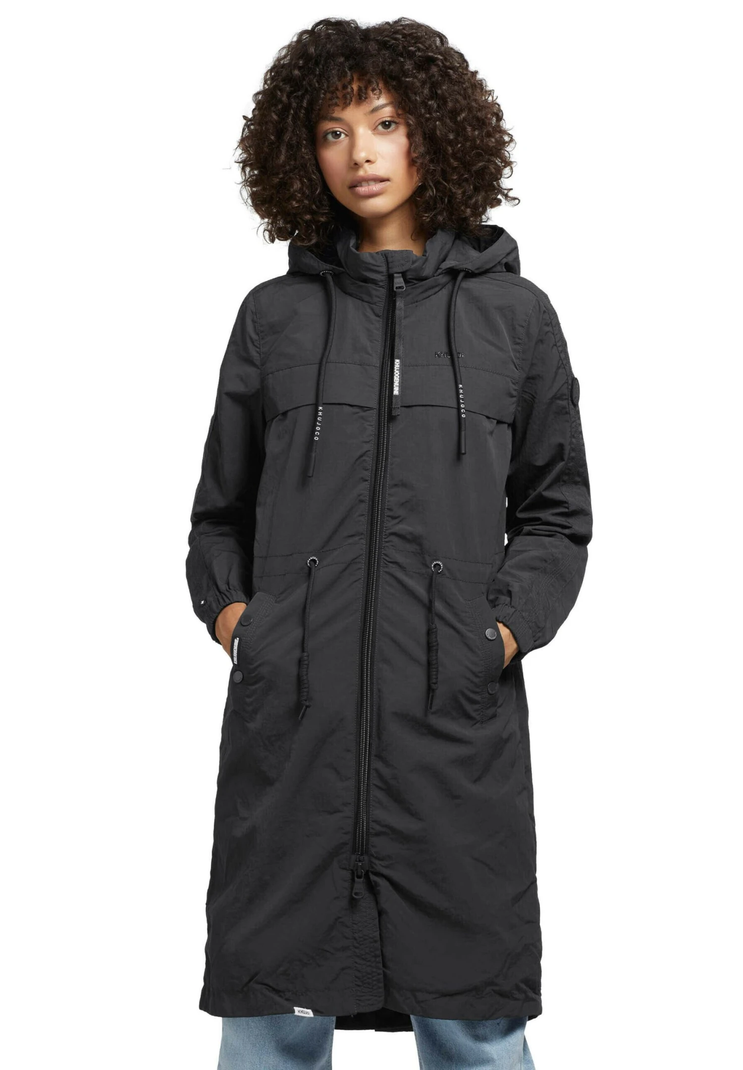 Khujo Mantel Voya3 - Parka - Schwarz 10 Khujo Mantel Voya3 - Parka - Schwarz - Imagen 8