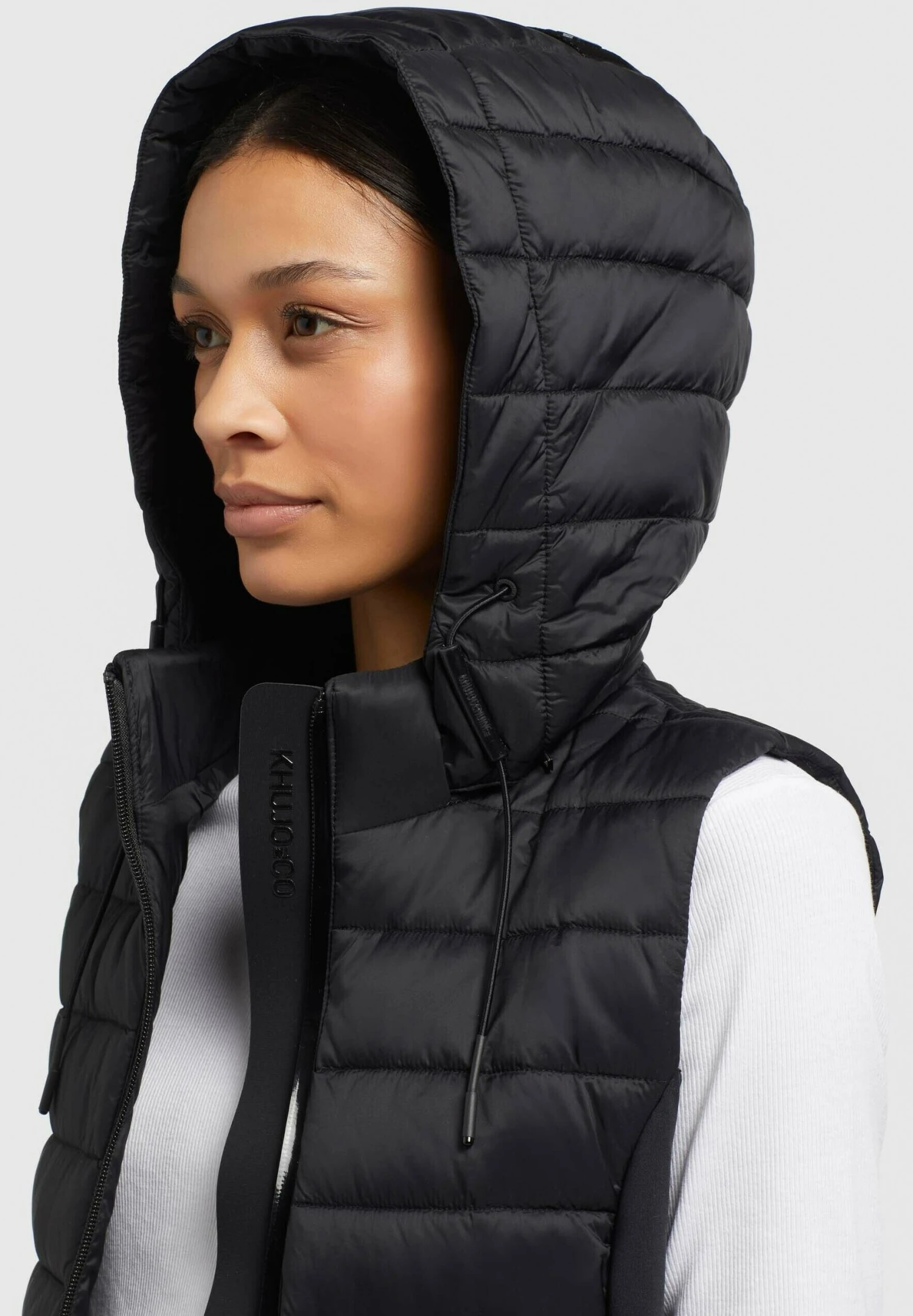 Khujo Fabia Matt - Chaleco - Schwarz 9 Khujo Fabia Matt - Chaleco - Schwarz - Imagen 7