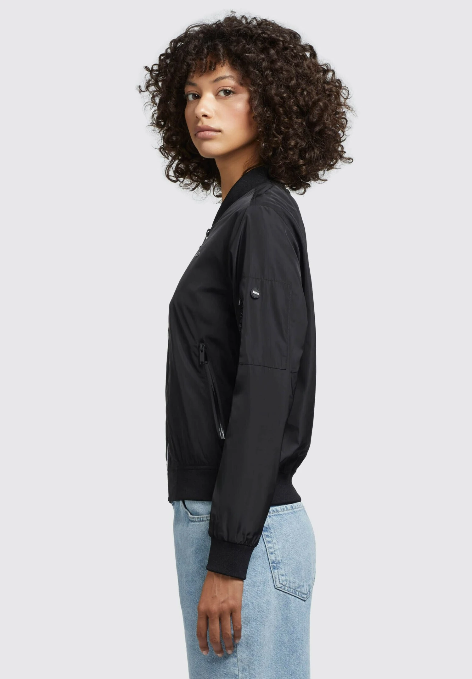 Khujo Stence2 - Chaquetas Bomber - Schwarz 7 Khujo Stence2 - Chaquetas Bomber - Schwarz - Imagen 5