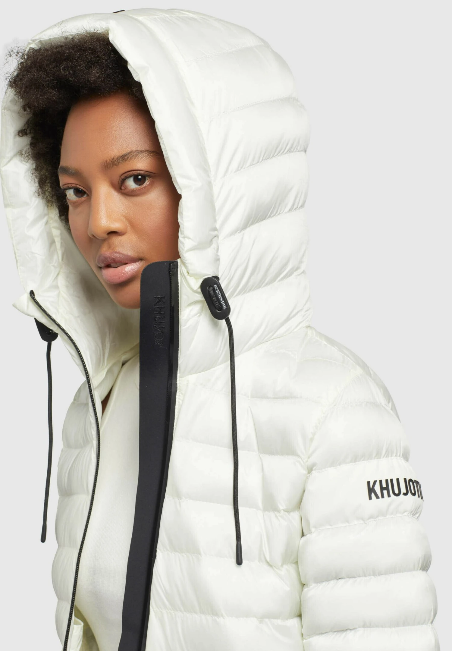 Khujo Lovina4 Shiny - Chaqueta De Entretiempo - Cremeweiß 8 Khujo Lovina4 Shiny - Chaqueta De Entretiempo - Cremeweiß - Imagen 6